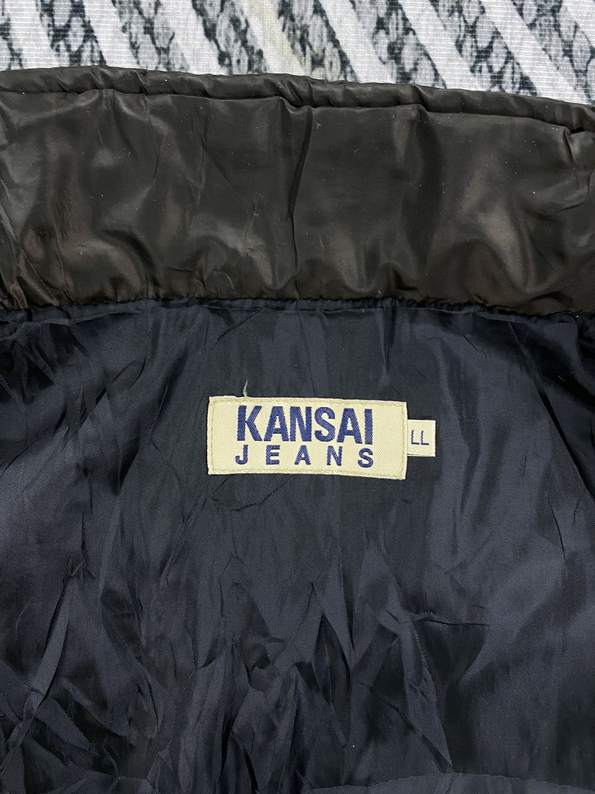 Kansai Yamamoto Vintage Kansai Jeans Brown Down Jacket Size US L / EU 52-54 / 3 - 10 Thumbnail