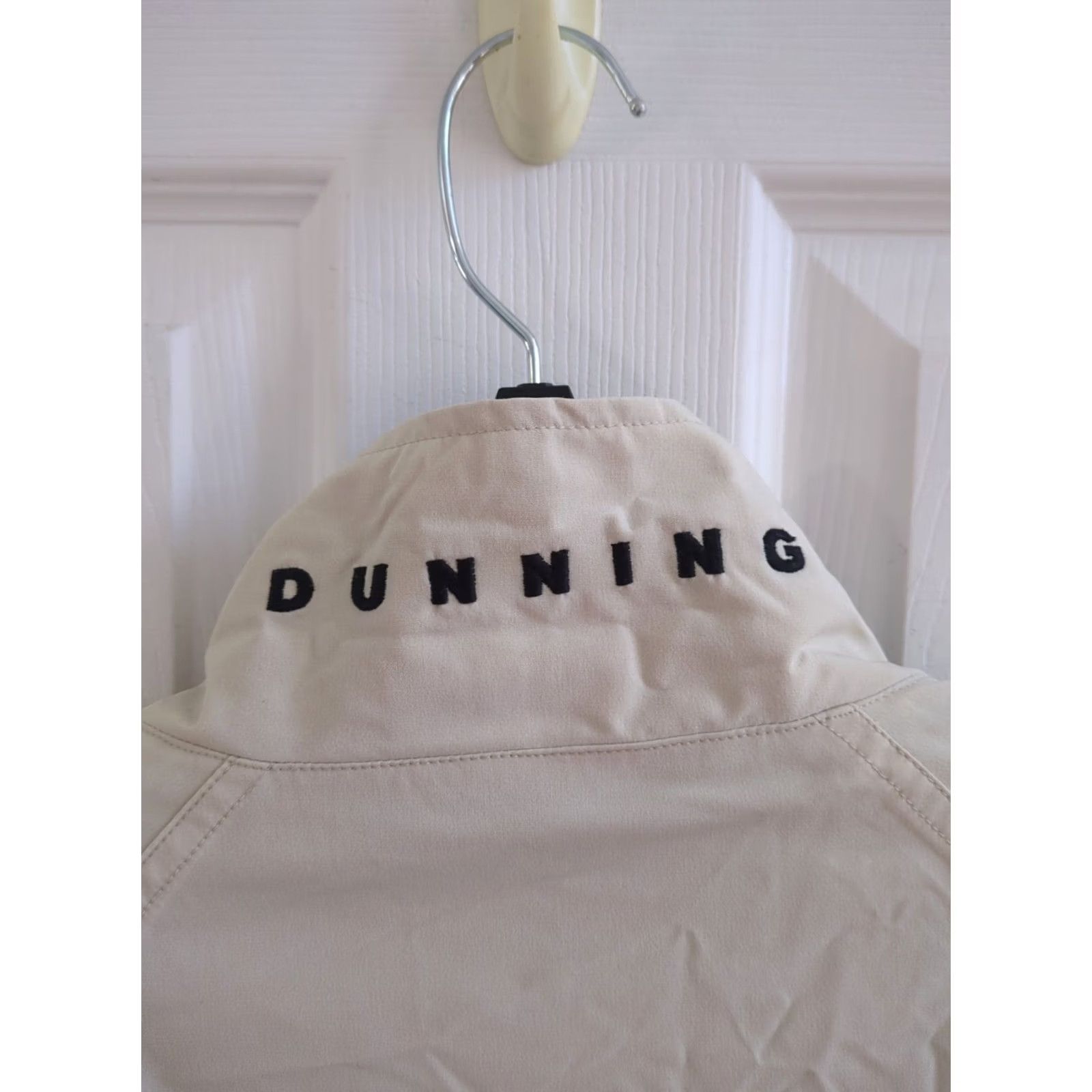 Vintage Dunning Mens Bomber Jacket Size L Waterproof Windbreaker 4-way Stretch Full Zip Stand-Up Collar Golf Size US L / EU 52-54 / 3 - 6 Thumbnail