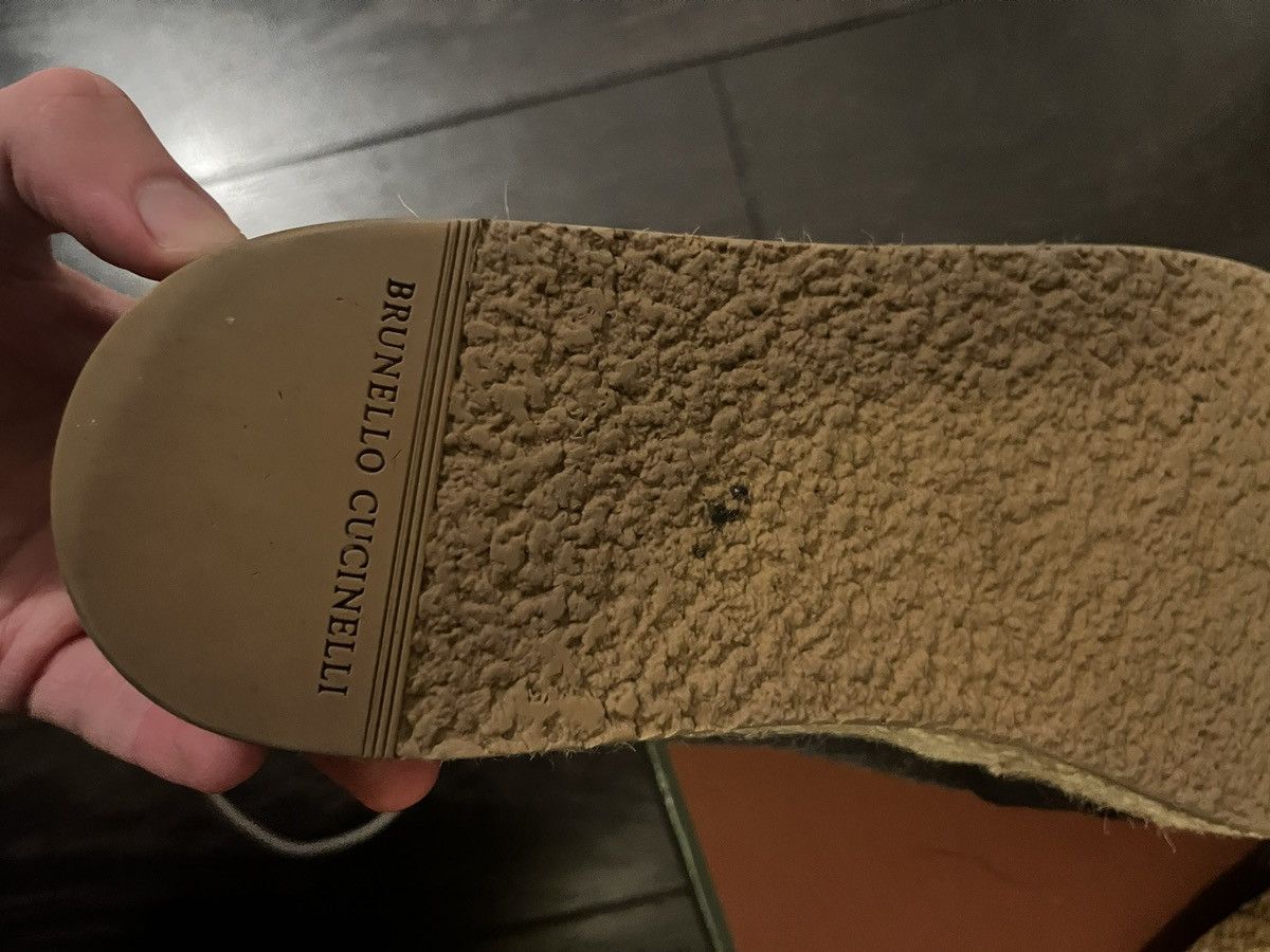 Brunello Cucinelli Brunello Cucinelli navy espadrills uk 8 eu 42 Size US 9 / EU 42 - 6 Thumbnail