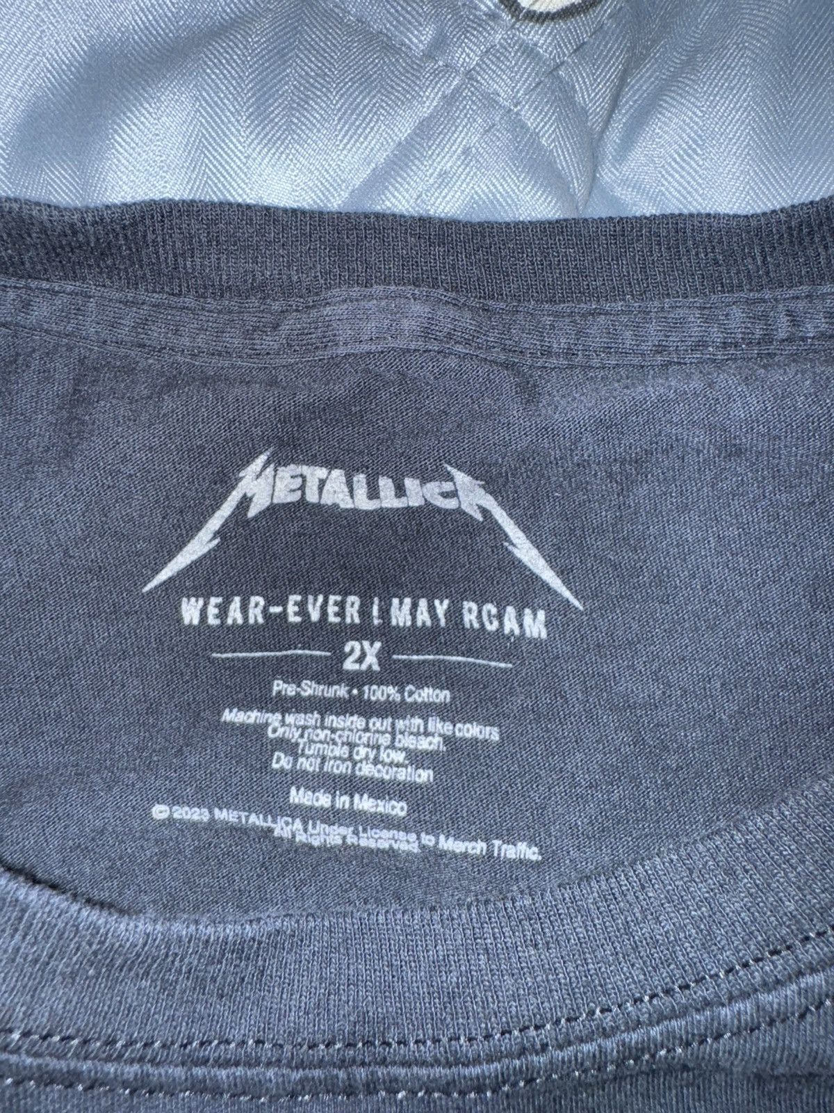 Metallica Metallica Concert T-Shirt XXL Size US XXL / EU 58 / 5 - 3 Thumbnail