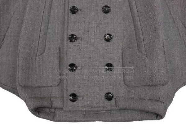 Comme des Garcons Comme des Garcons Grey vintage round neck double-breasted Size M / US 6-8 / IT 42-44 - 6 Thumbnail
