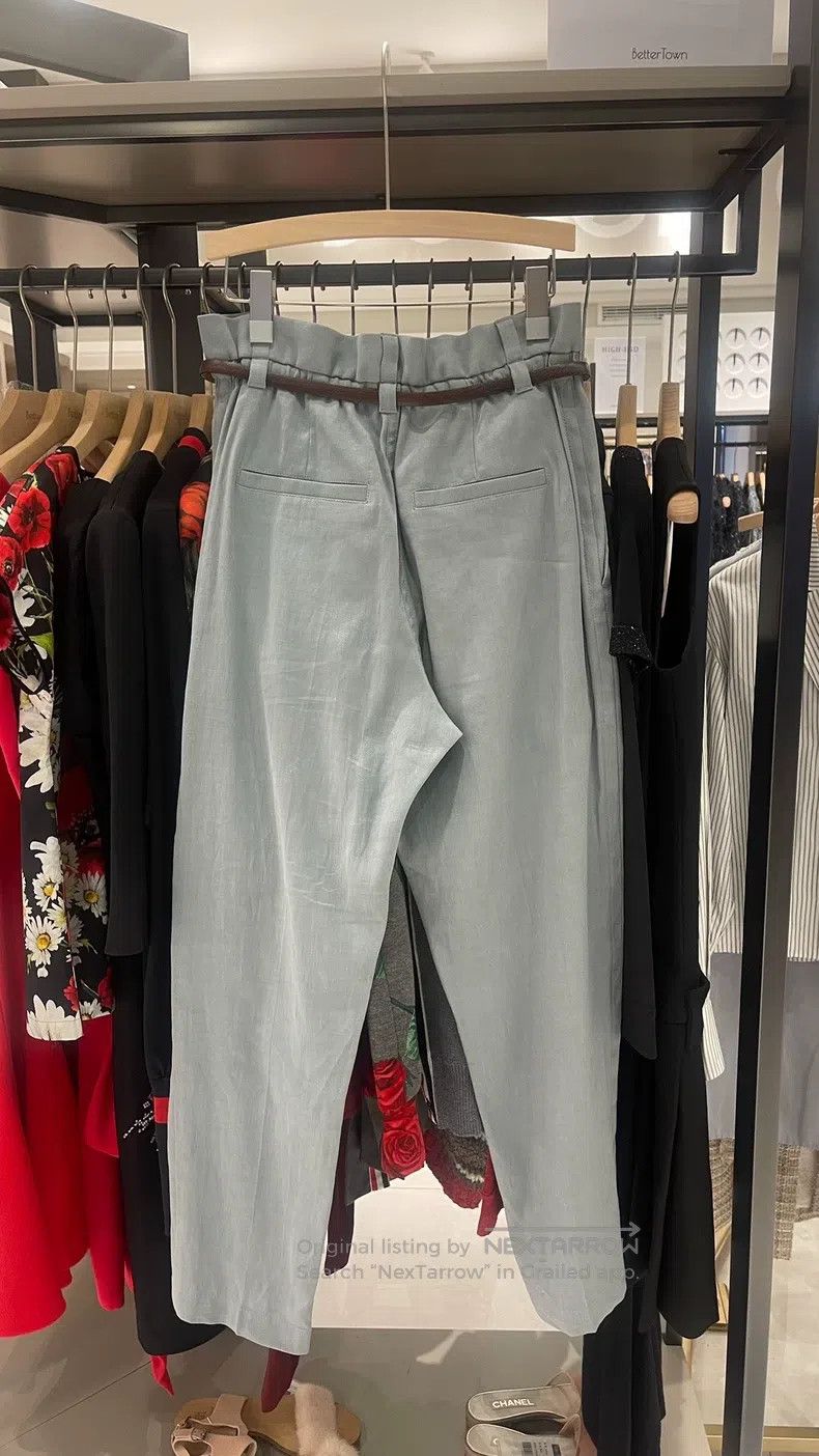 Brunello Cucinelli Brunello Cucinelli Linen Trousers Size 26" / US 2 / IT 38 - 2 Thumbnail