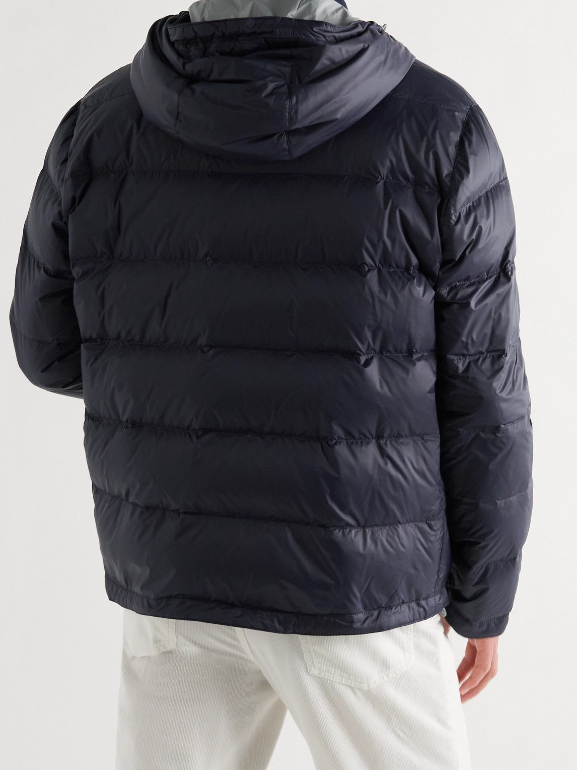 Brunello Cucinelli o1w1db10125 Padded Jacket in Blue Size US M / EU 48-50 / 2 - 4 Thumbnail