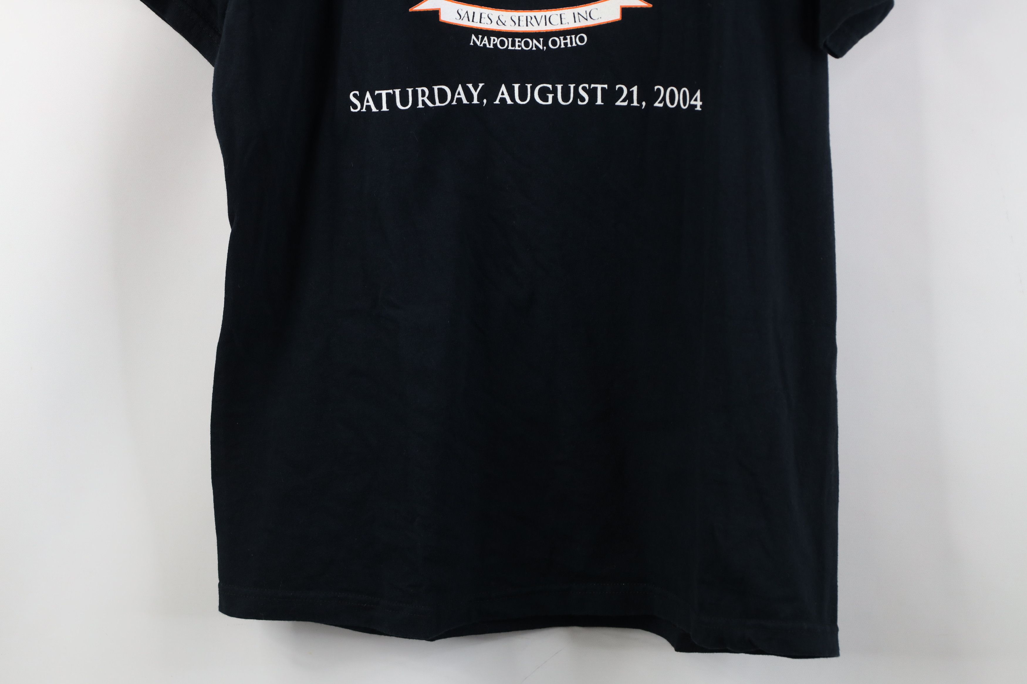 Harley Davidson Vintage Y2K Harley Davidson The Red Shoe Biker Ball T-Shirt Size US S / EU 44-46 / 1 - 3 Thumbnail