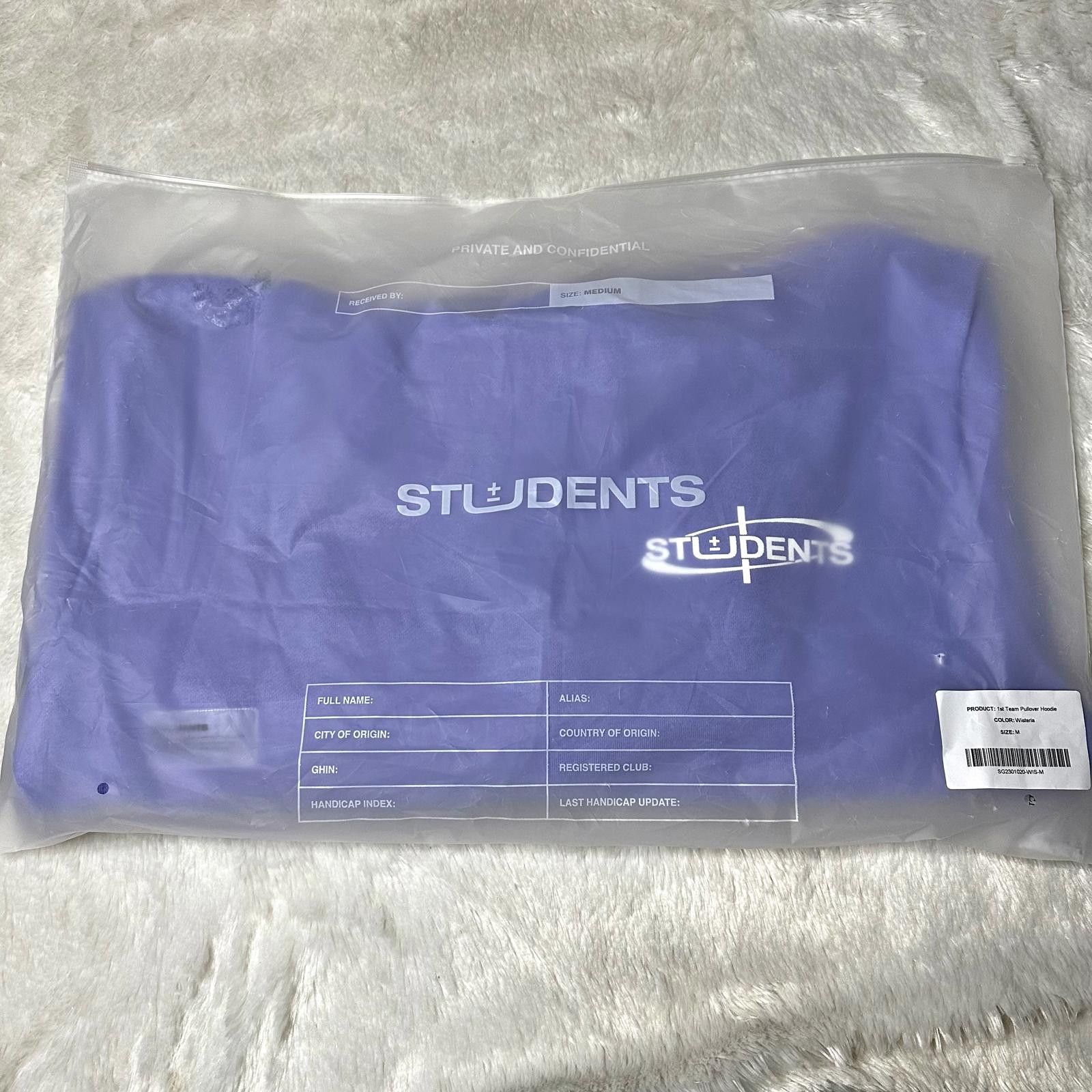 Designer NWT Students 1st Team Pullover Hoodie Graphic Purple Unisx M Size US M / EU 48-50 / 2 - 5 Thumbnail