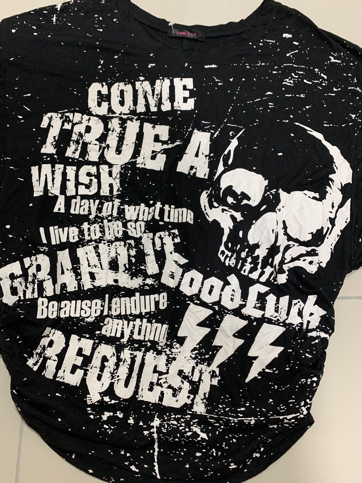If Six Was Nine CHU XXX Anarchy Poems Bondage tribal SKULLshirt Size US M / EU 48-50 / 2 - 3 Thumbnail