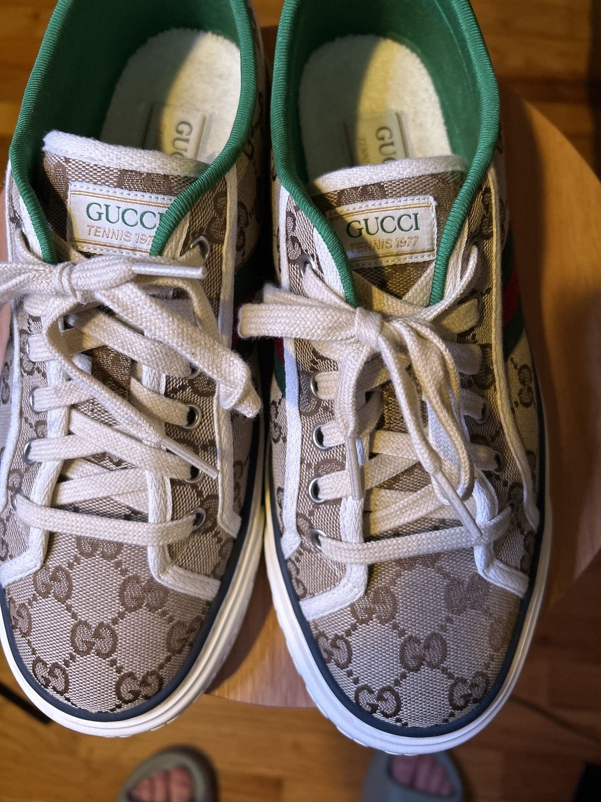 Gucci Men’s Gucci tennis 1977 sneaker Size US 7 / EU 40 - 7 Thumbnail
