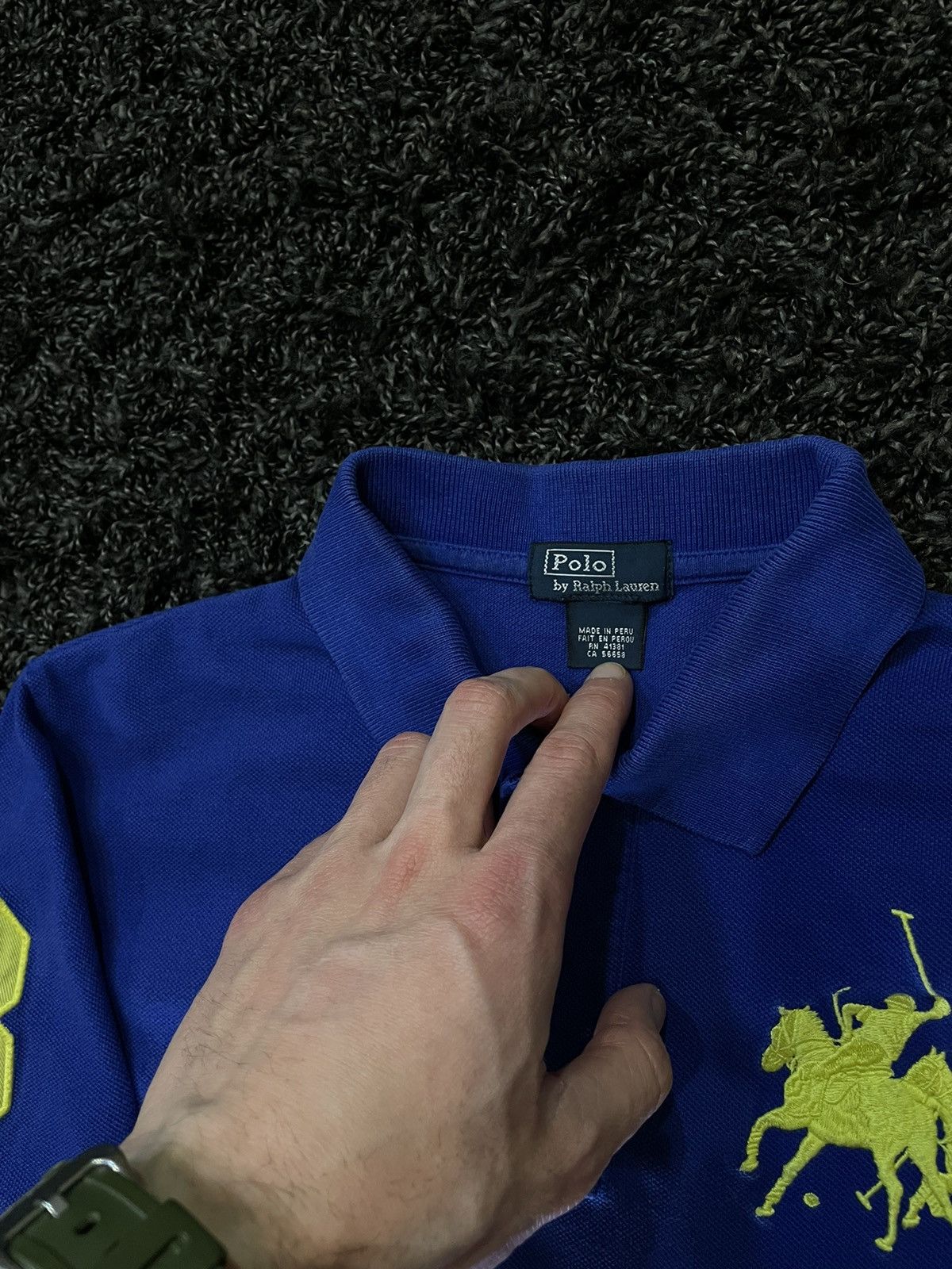 Rugby Ralph Lauren VINTAGE POLO RALPH LAUREN RUGBY 3 BIG PONY Polos Tee Y2K Size US S / EU 44-46 / 1 - 3 Thumbnail