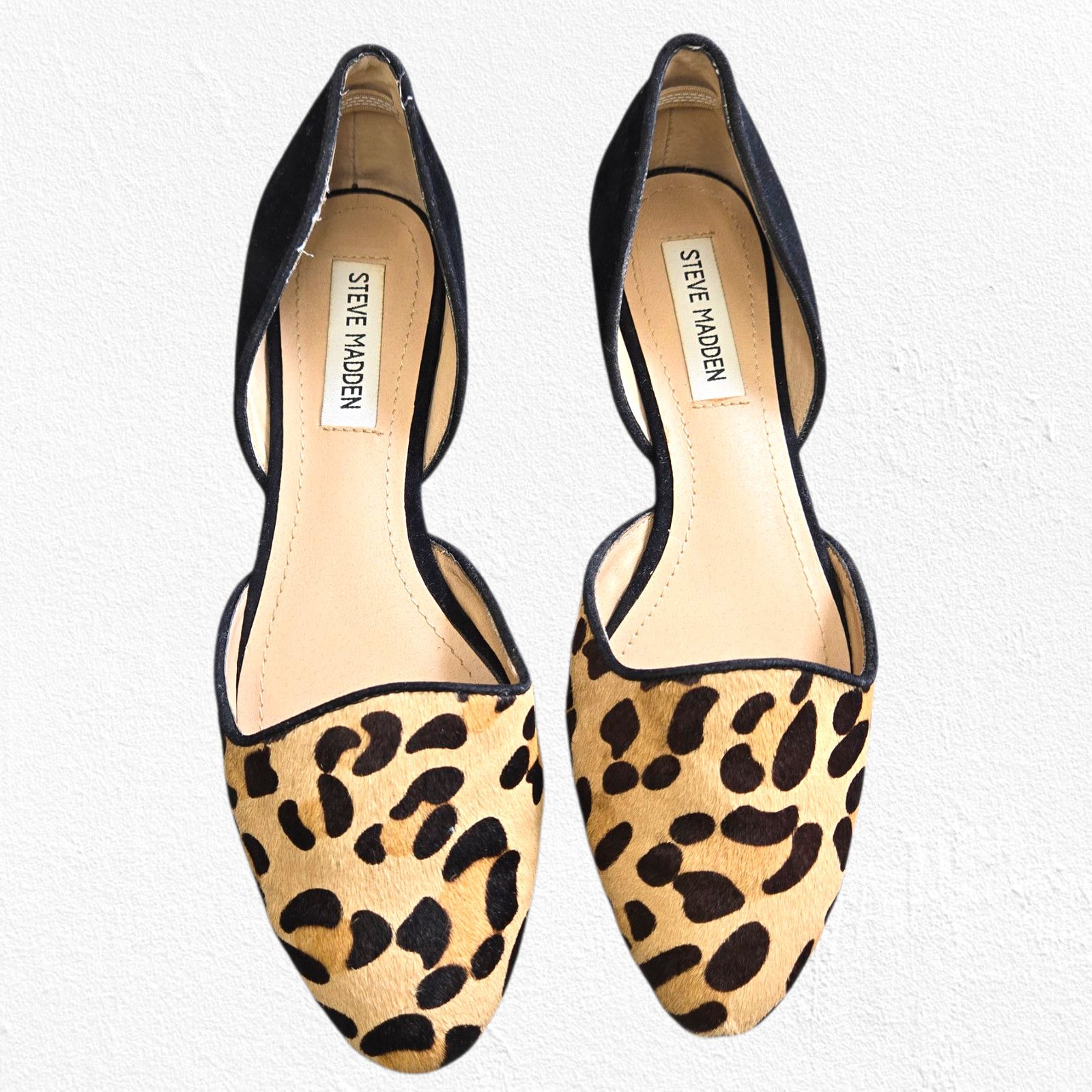 Steve Madden Steve Madden Vamp Leopard Calf Hair D’Orsay Flats Size 7.5 Size US 7.5 / IT 37.5 - 3 Thumbnail