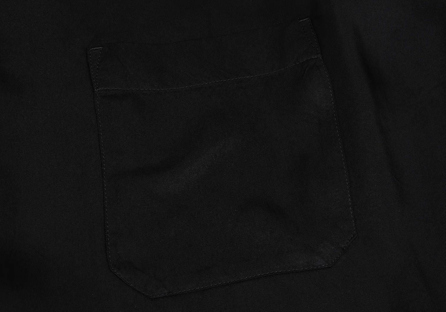 Yohji Yamamoto Yohji Yamamoto Cotton Back Button Shirt Black 4 Size US XL / EU 56 / 4 - 6 Thumbnail