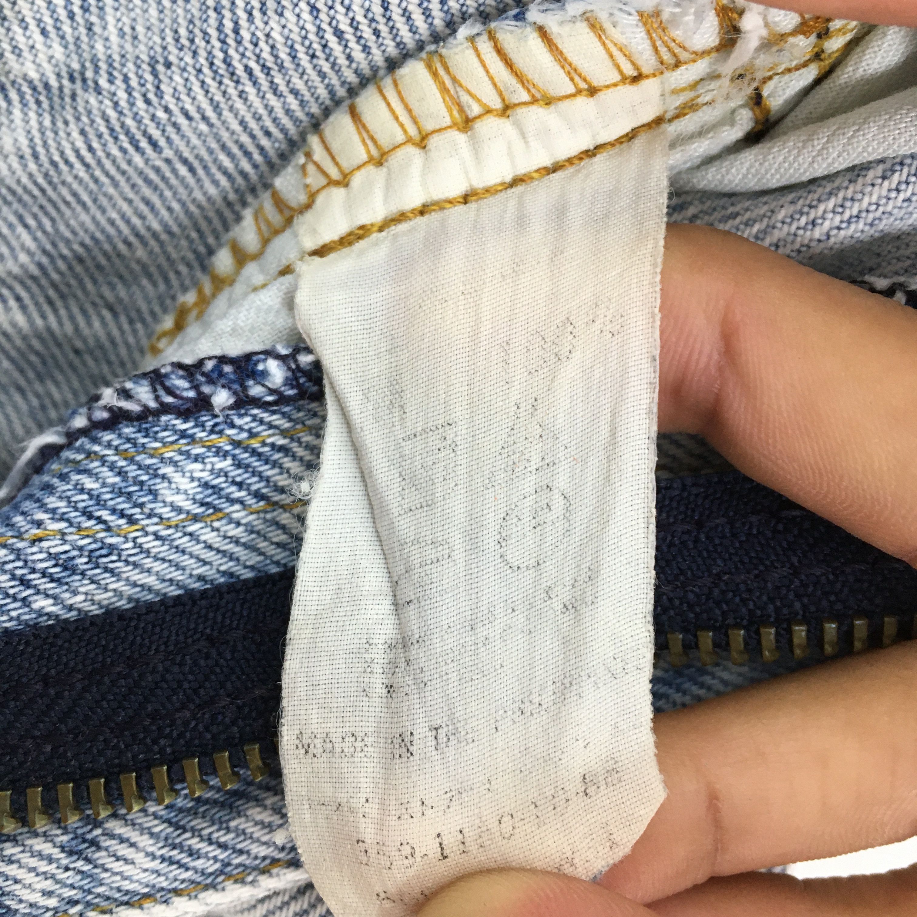 Levi's Size 29x32 Vintage Levi's 505 Pale Blue Slim Fit Jeans S178 Size US 29 - 5 Thumbnail
