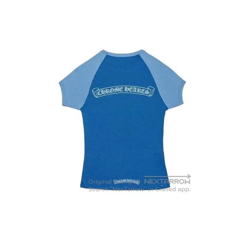 Chrome Hearts Chrome Hearts Klein Blue Baby T. Size S / US 4 / IT 40 - 2 Thumbnail