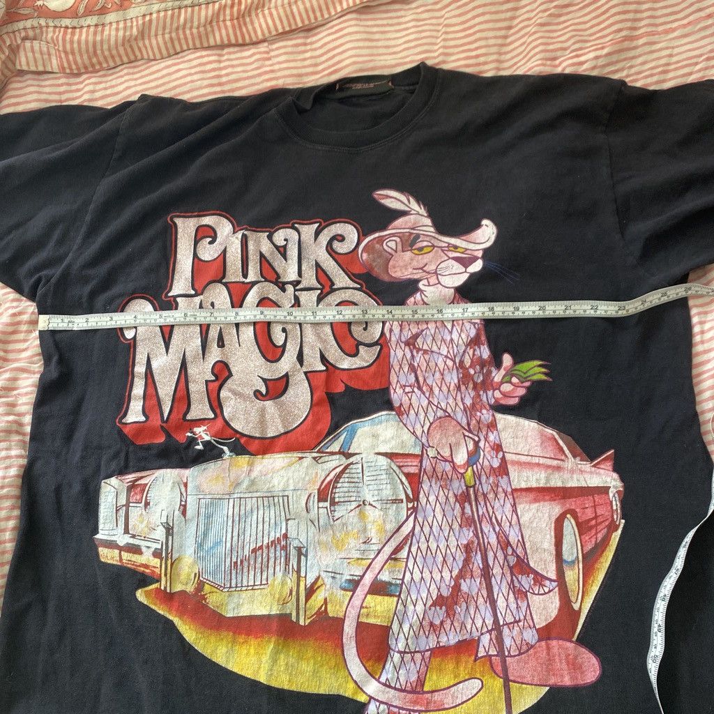 Vintage Pink Panther Magic T Shirt Vintage 90s Pink On My Mind Size US XL / EU 56 / 4 - 6 Thumbnail