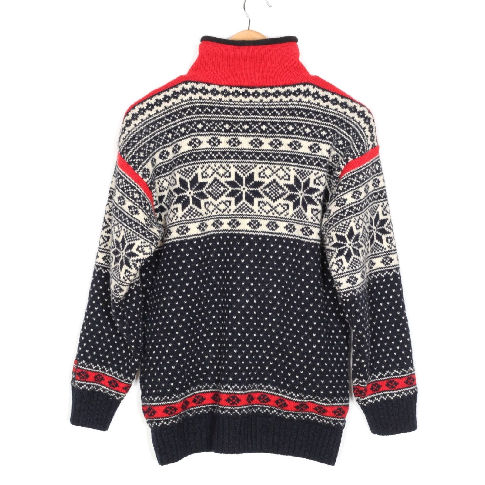 Vintage VINTAGE NORDLYS Jacket Men XS Fair Isle Lined Wool Mid-Length Multicoloured Wool Zip Regular Casual Size US XS / EU 42 / 0 - 4 Thumbnail
