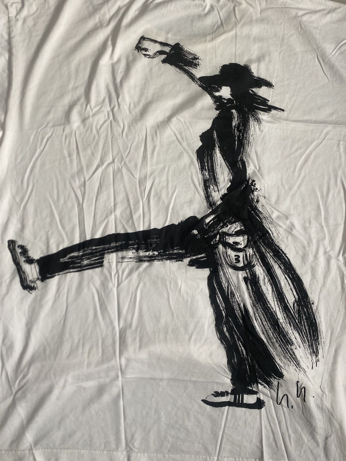 Yohji Yamamoto RARE Y3 YOHJI YAMAMOTO TEES Size US XXL / EU 58 / 5 - 2 Thumbnail