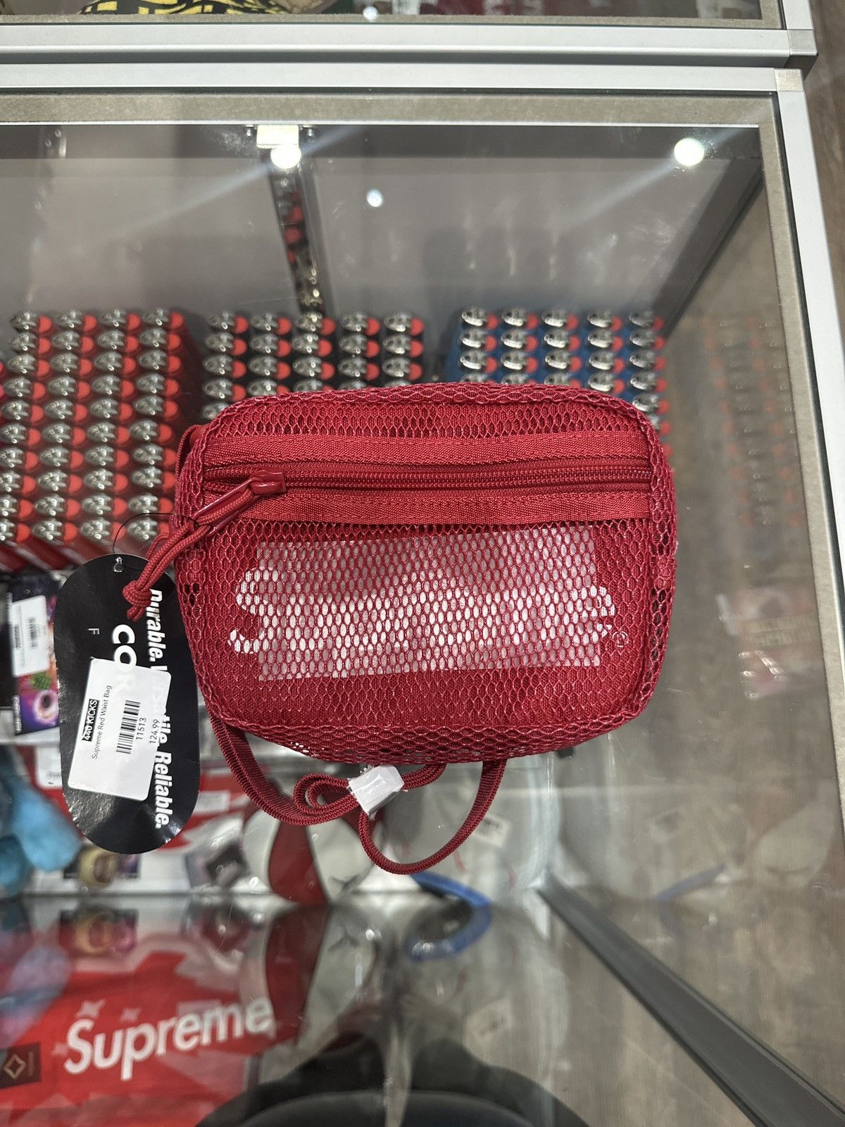 Supreme Supreme Red Waist Bag Size ONE SIZE - 1 Thumbnail