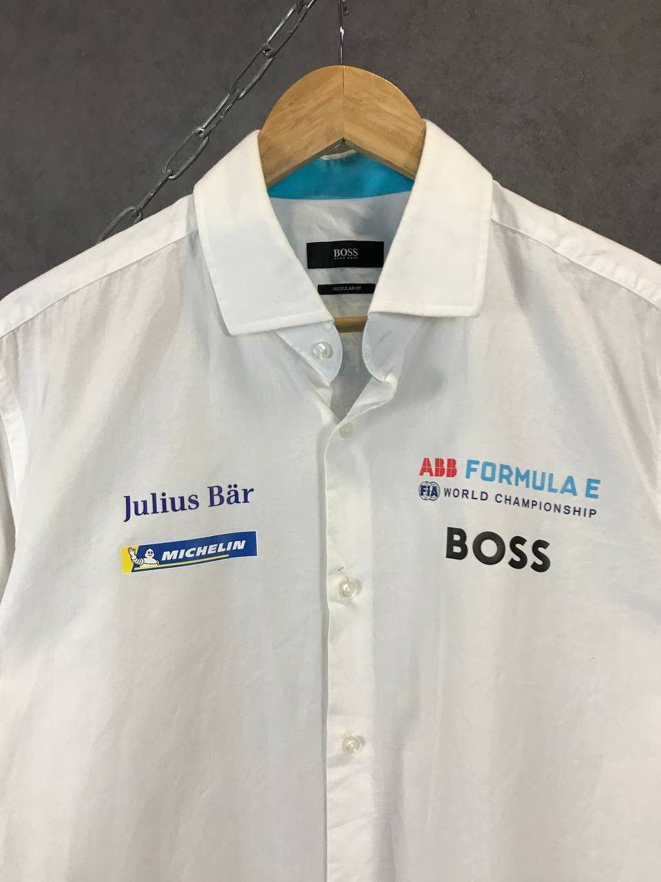 Hugo Boss Hugo Boss designer racing shirt Size US L / EU 52-54 / 3 - 2 Thumbnail
