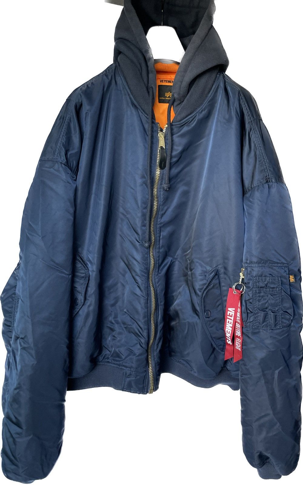 Alpha Industries VETEMENTS 18AW × ALPHA Industries Reversible