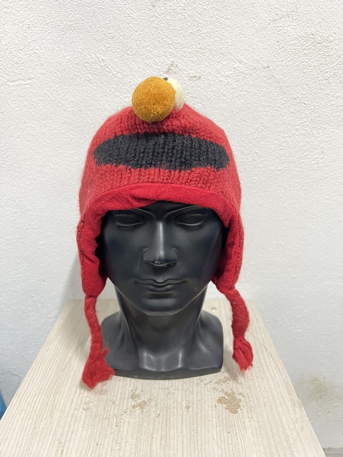 Handmade Handmade Sesame Street Earflap Beanie Hat Size ONE SIZE - 2 Thumbnail