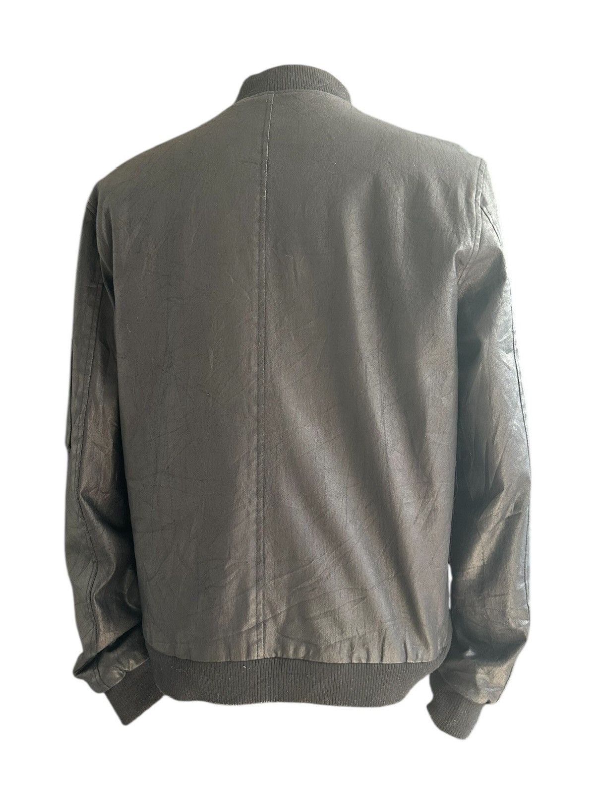 ABAHOUSE 🔥Rare🔥 Designworks coated black bomber jacket Size US L / EU 52-54 / 3 - 11 Thumbnail
