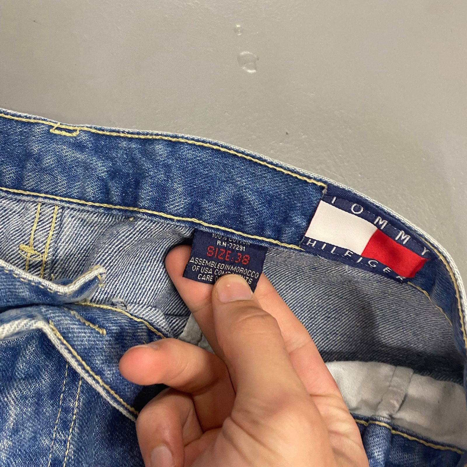 JNCO Y2K JNCO Style Tommy Baggy Jorts Size US 36 / EU 52 - 3 Thumbnail