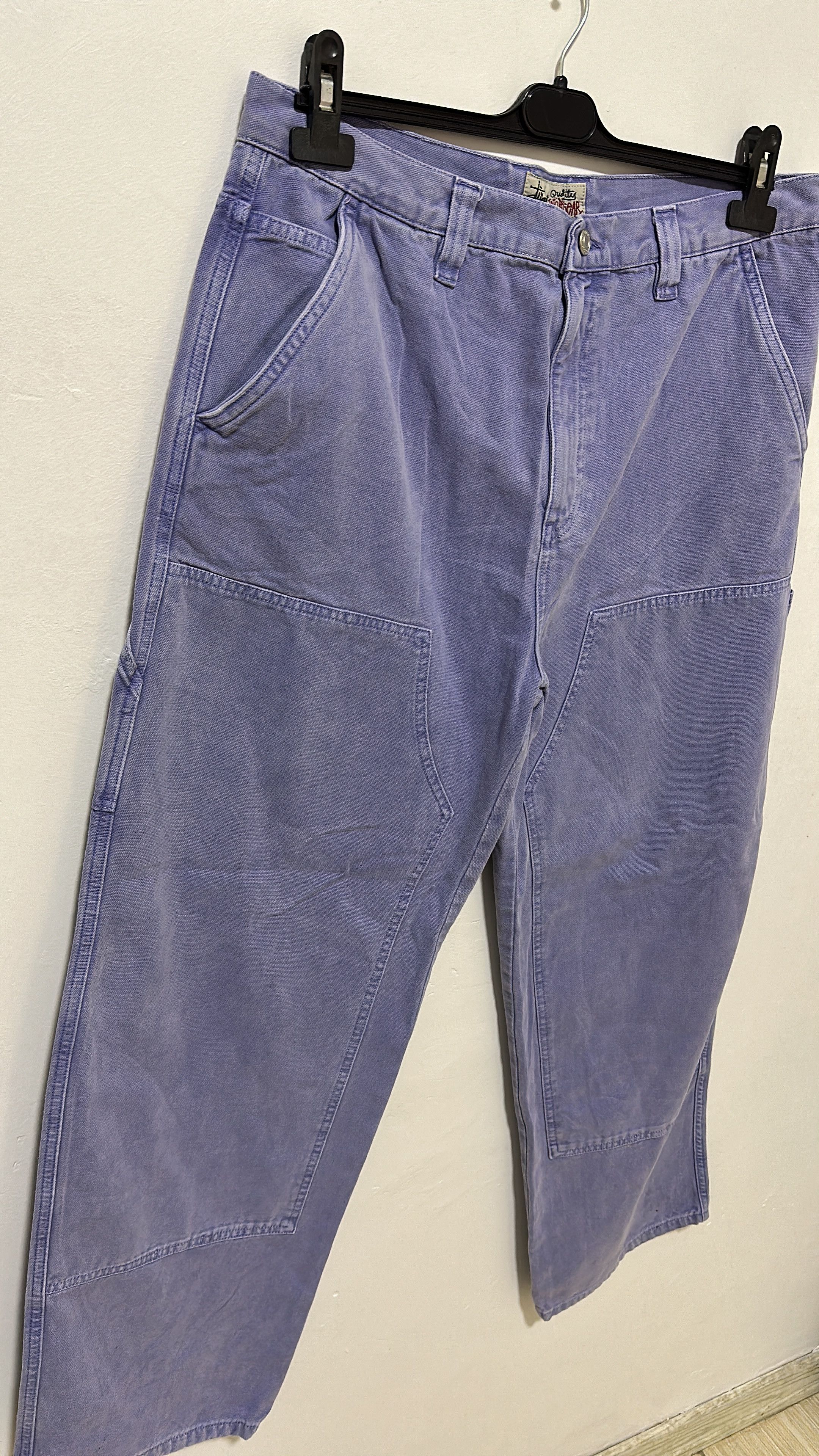 Stussy Stussy Hydrangea Double Knee Work Pant Canvas Size 36 Size US 36 / EU 52 - 3 Thumbnail