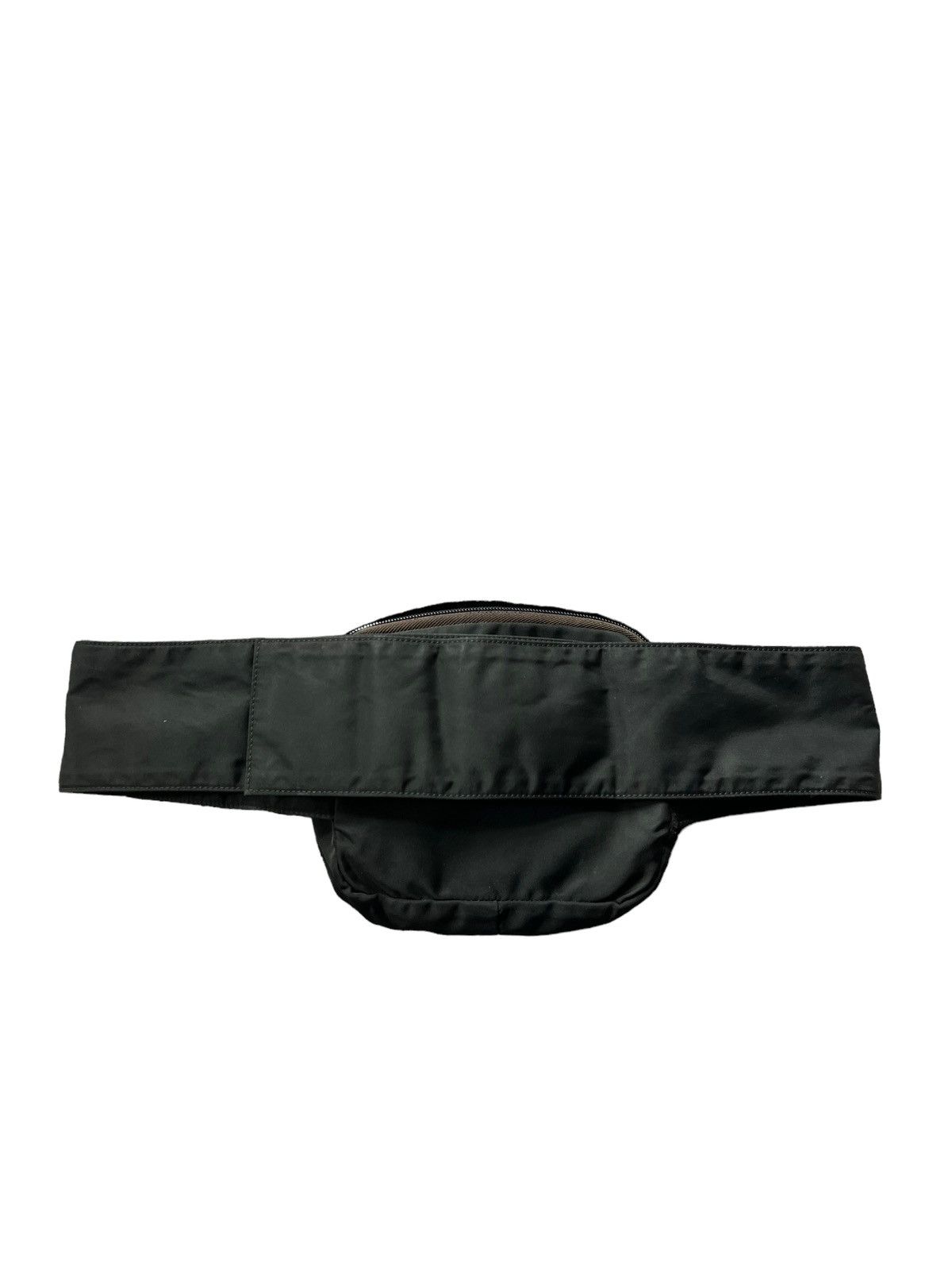 Prada 90s Prada Nylon Waist Shoulder Bag Rare Designer Vintage Hyp Size ONE SIZE - 2 Thumbnail