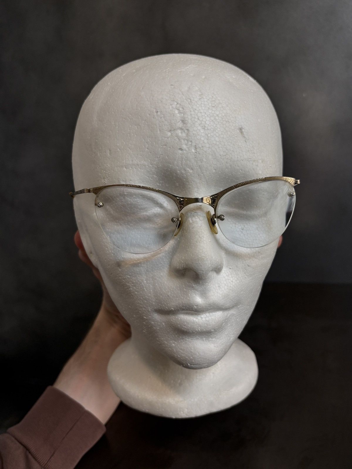 Shuron 1930s Eyeglasses True Vintage Shuron Gold Fill Spectacles Size ONE SIZE - 13 Thumbnail