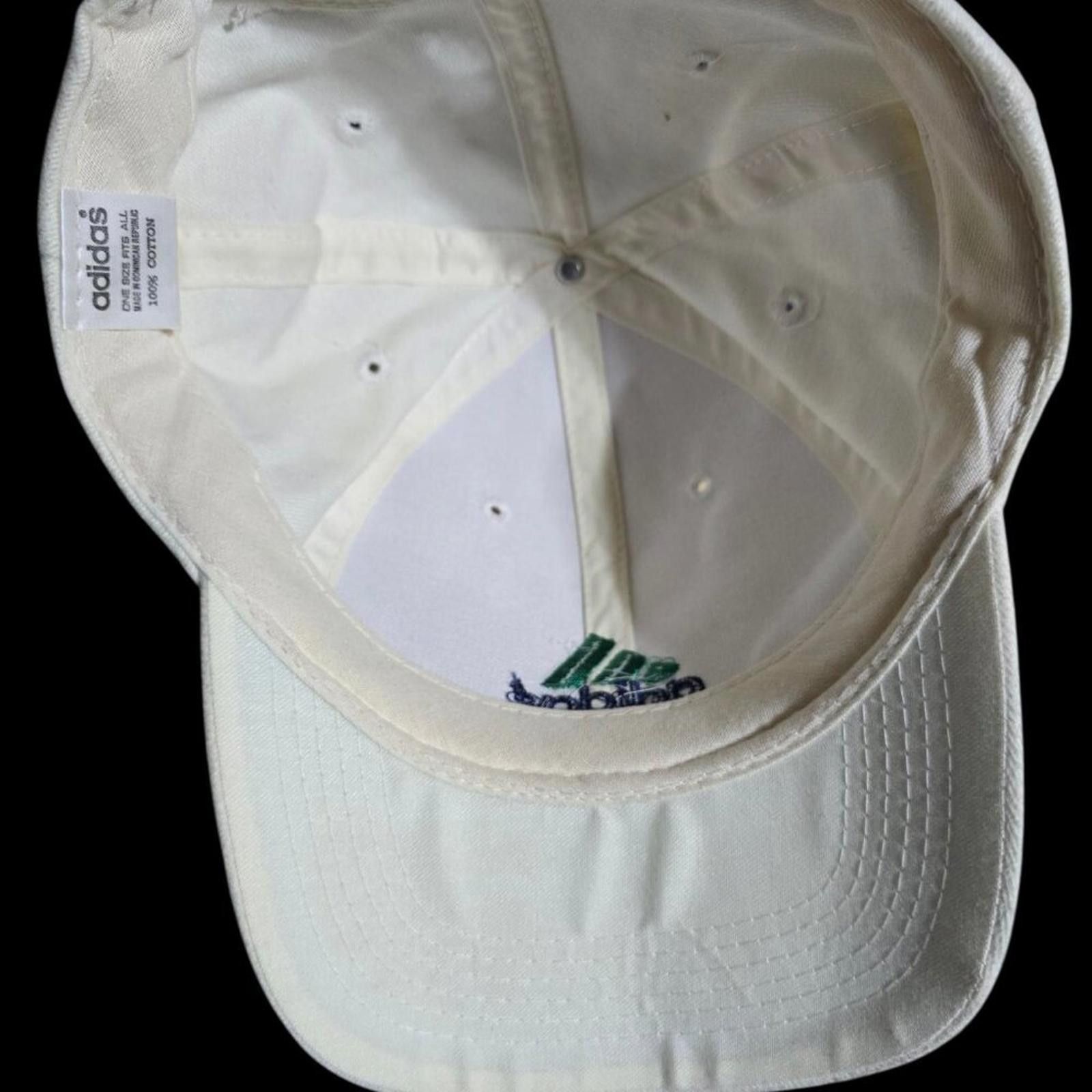 Adidas Adidas Hat Vintage 90's Baseball Cap Adjustable Size ONE SIZE - 6 Thumbnail