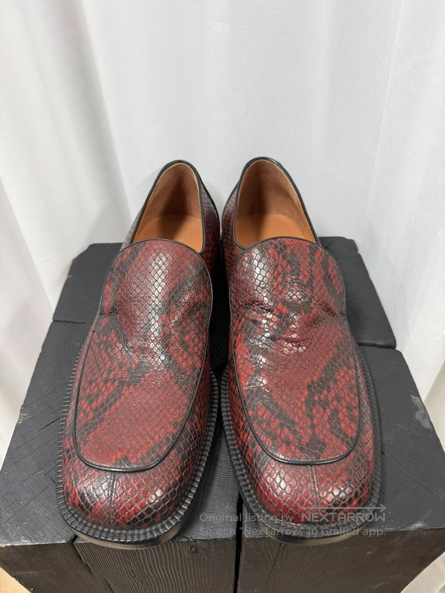 Dries Van Noten Dries Van Noten Snake Print Loafers. Size US 8 / EU 41 - 2 Thumbnail