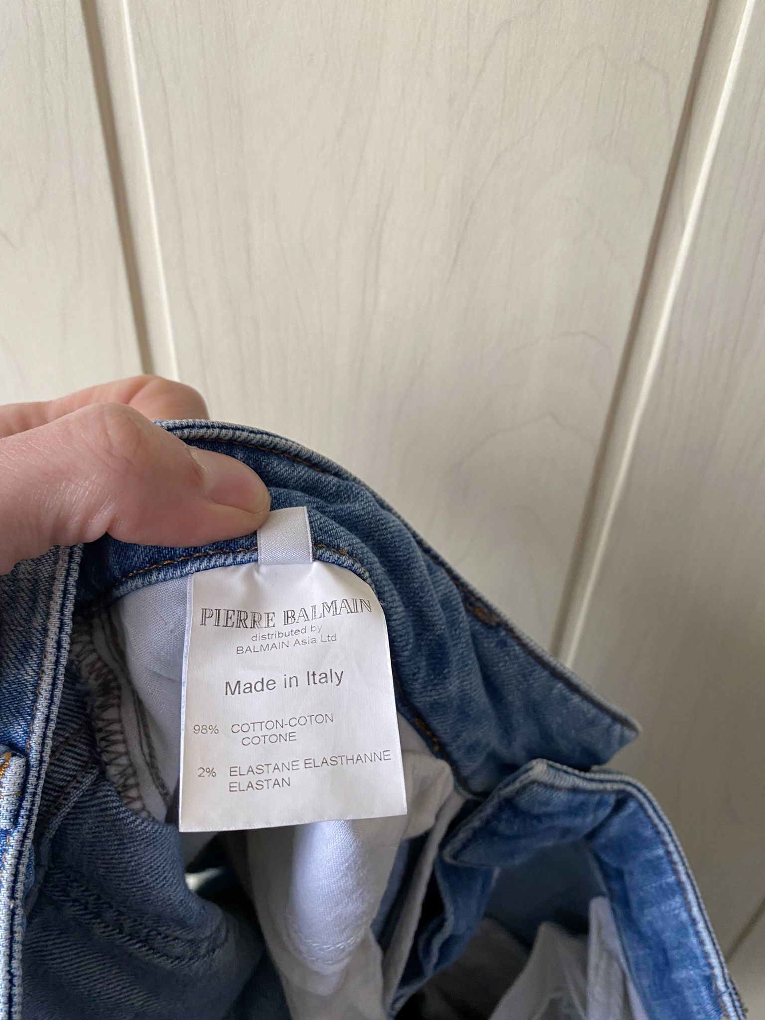 Balmain Pierre Balmain biker ripped jeans Size US 28 / EU 44 - 3 Thumbnail