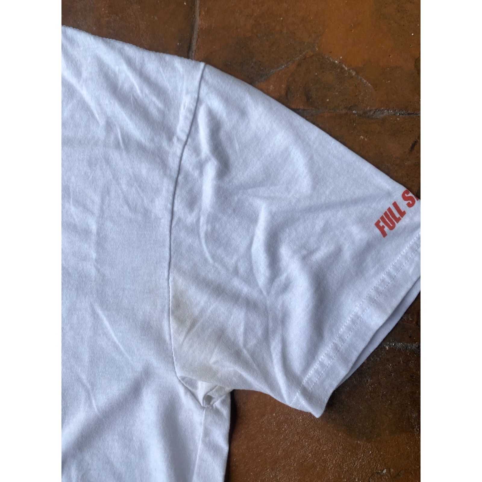 Vintage Full Send Happy Dad Hard Seltzer Boxing T-Shirt XL White Nelkboys Shirt Mens Graphic Print Size US XL / EU 56 / 4 - 4 Thumbnail