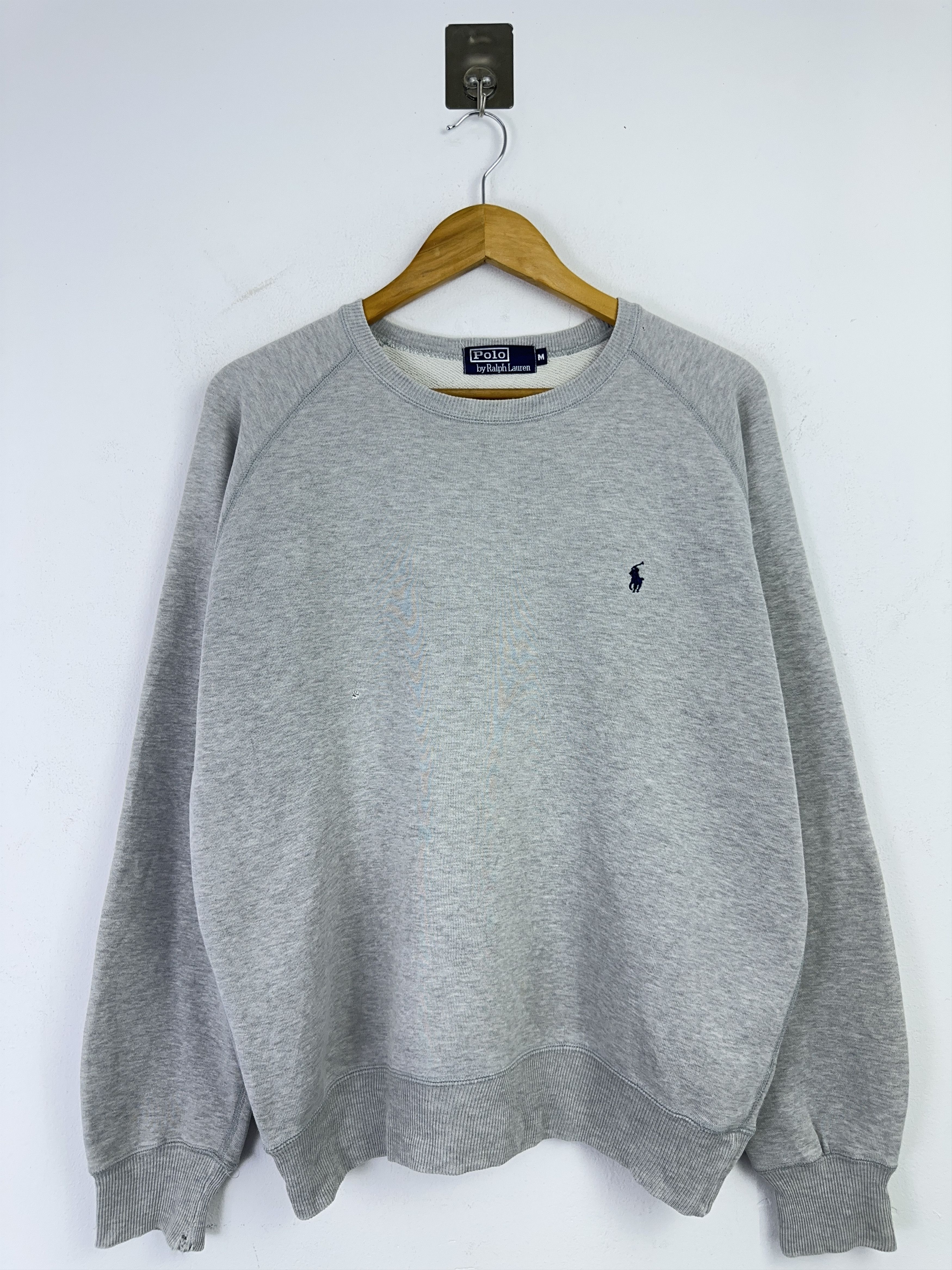 Polo Ralph Lauren Polo Ralph Lauren Grey Heather Crewneck Sweatshirt BP0015 Size US M / EU 48-50 / 2 - 1 Thumbnail