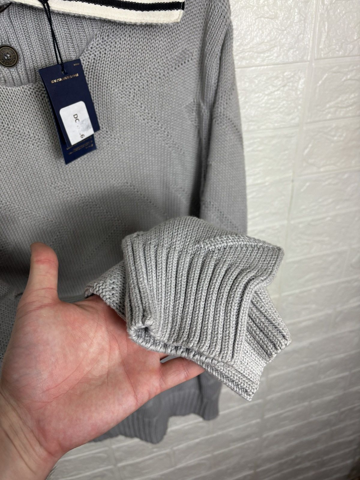 Polo Ralph Lauren Polo Ralph Lauren Pullover Sweater Knit Gray Men’s Size XL Size US XL / EU 56 / 4 - 9 Thumbnail