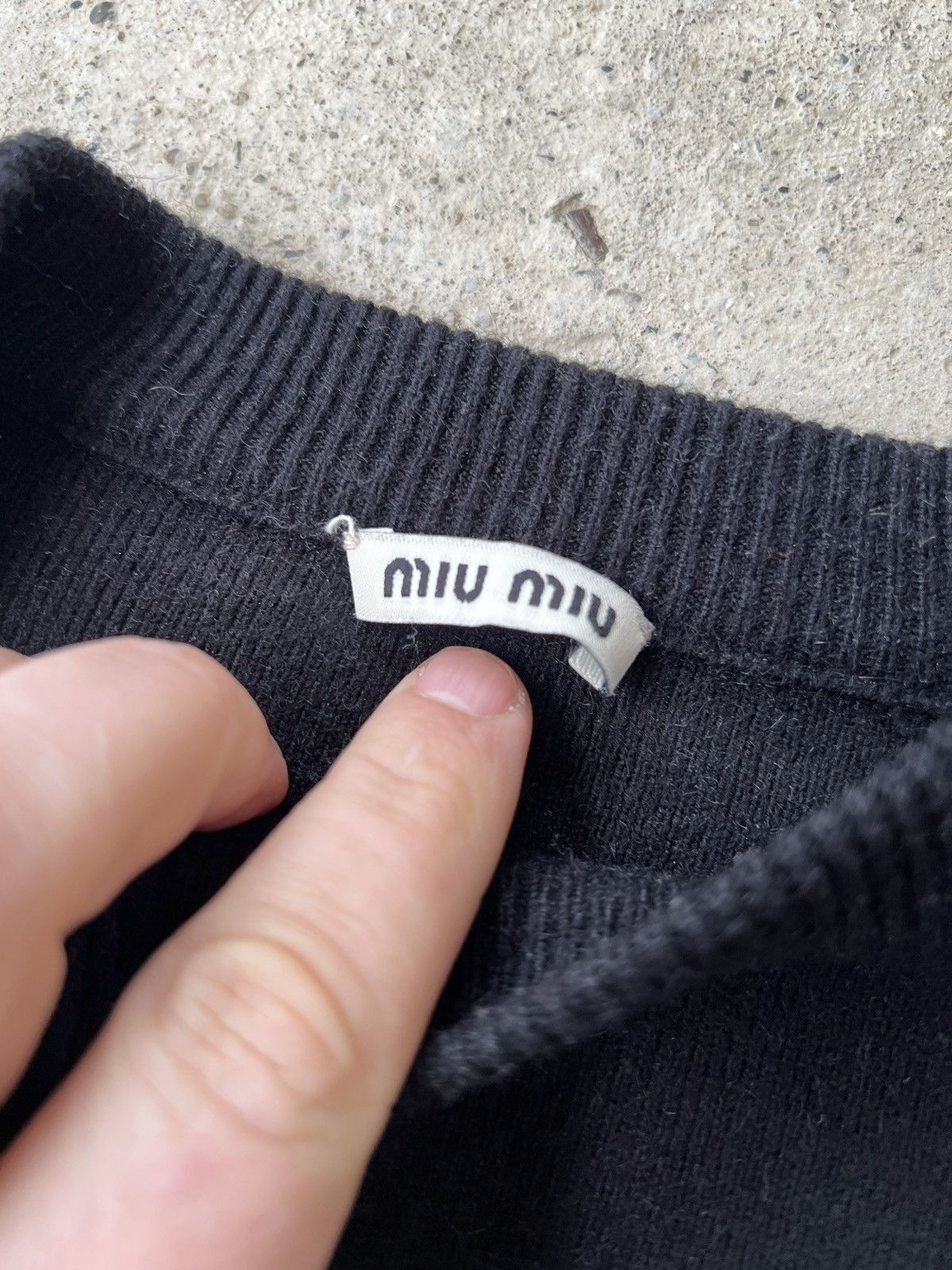 Miu Miu Miu Miu Wool Dress Size S / US 4 / IT 40 - 2 Thumbnail
