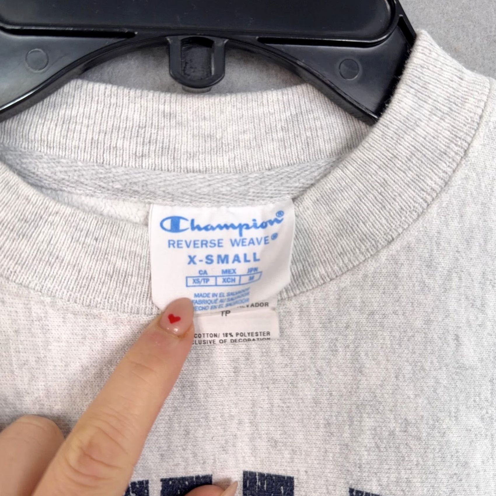 Champion Champion Sweatshirt Mens XS Gray Salty Dog Cafe Reverse Weave Fleece Graphic Size US XS / EU 42 / 0 - 7 Thumbnail