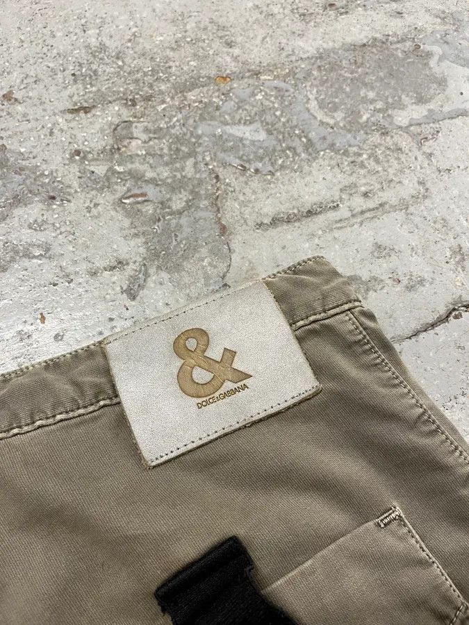 Dolce & Gabbana AW2003 Dolce & Gabbana Bondage Military Khaki Green Pants Size US 32 / EU 48 - 10 Thumbnail