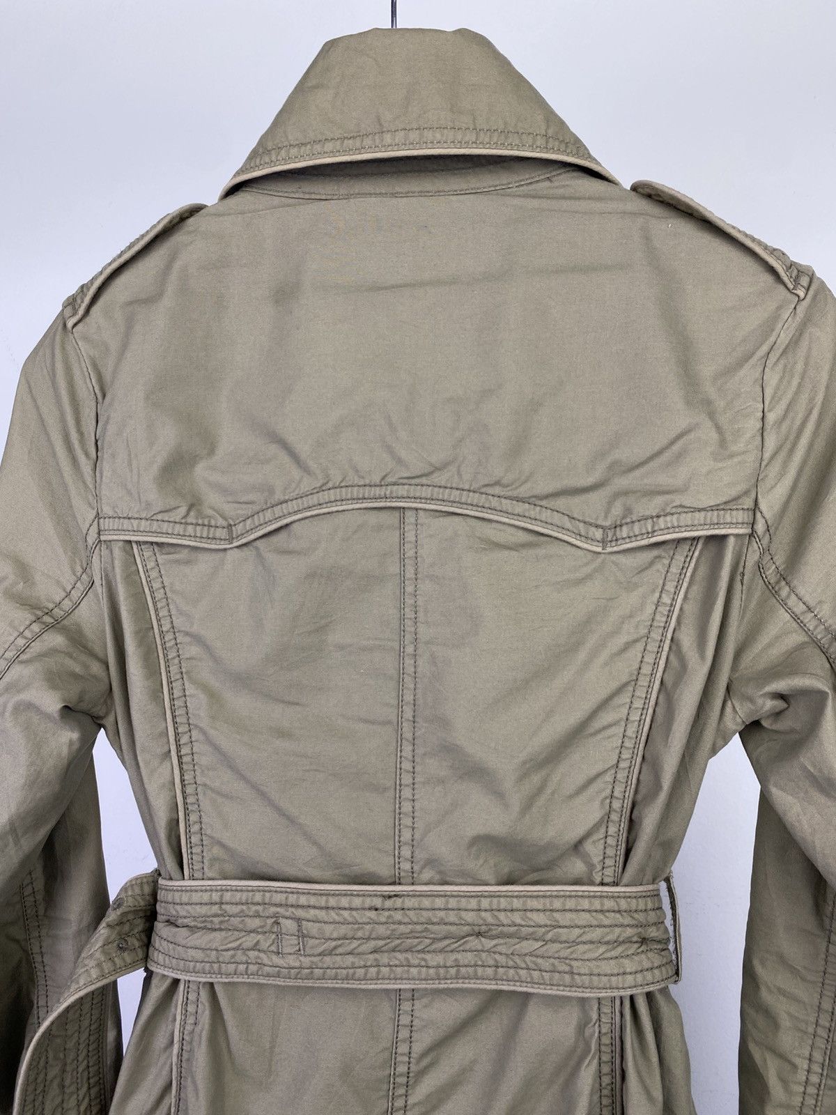 GOA 2000's GOA Double Breast Belted Half Trench Coat Size M / US 6-8 / IT 42-44 - 10 Thumbnail