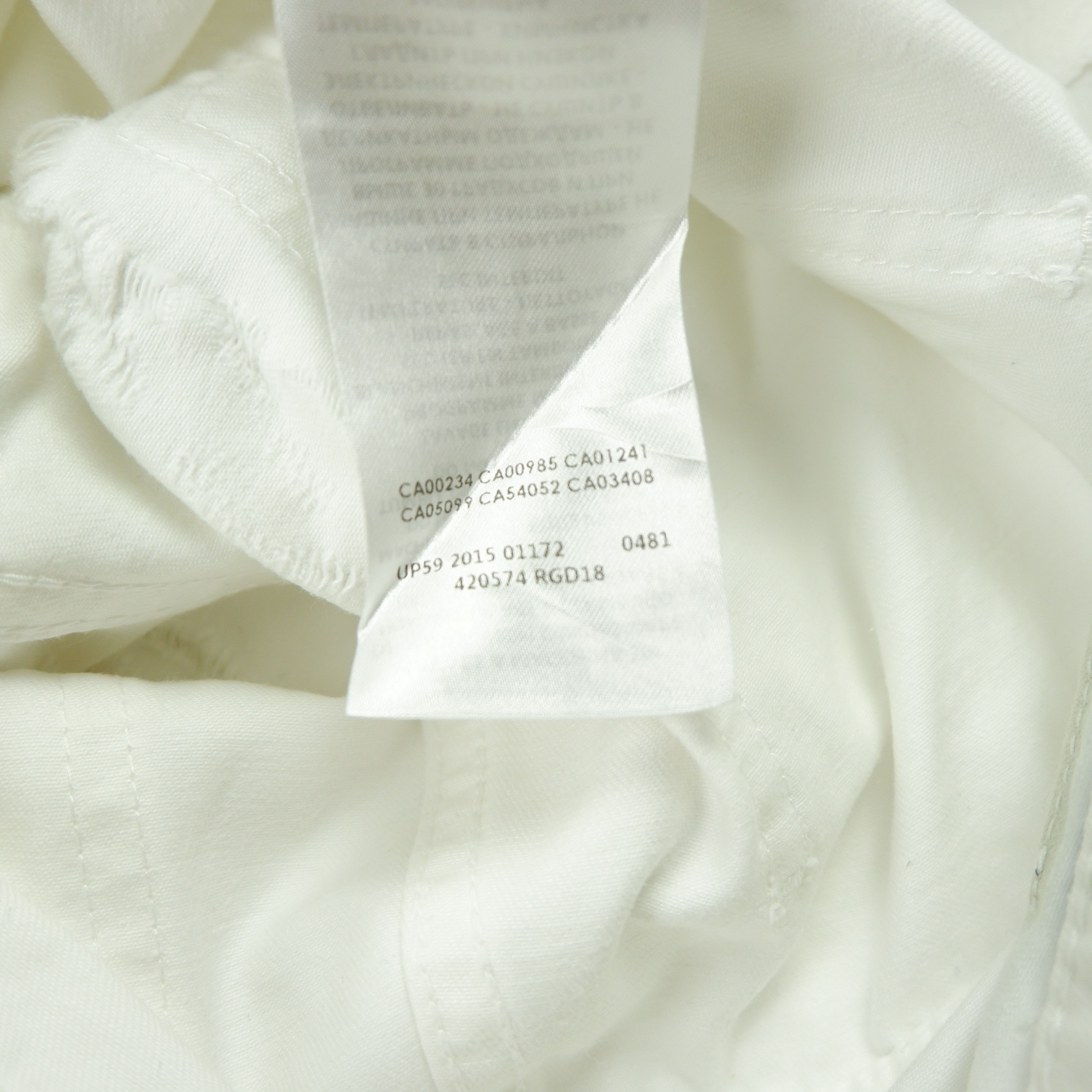Alexander McQueen Alexander McQueen Ripped White Jeans Size US 26 / EU 42 - 9 Thumbnail