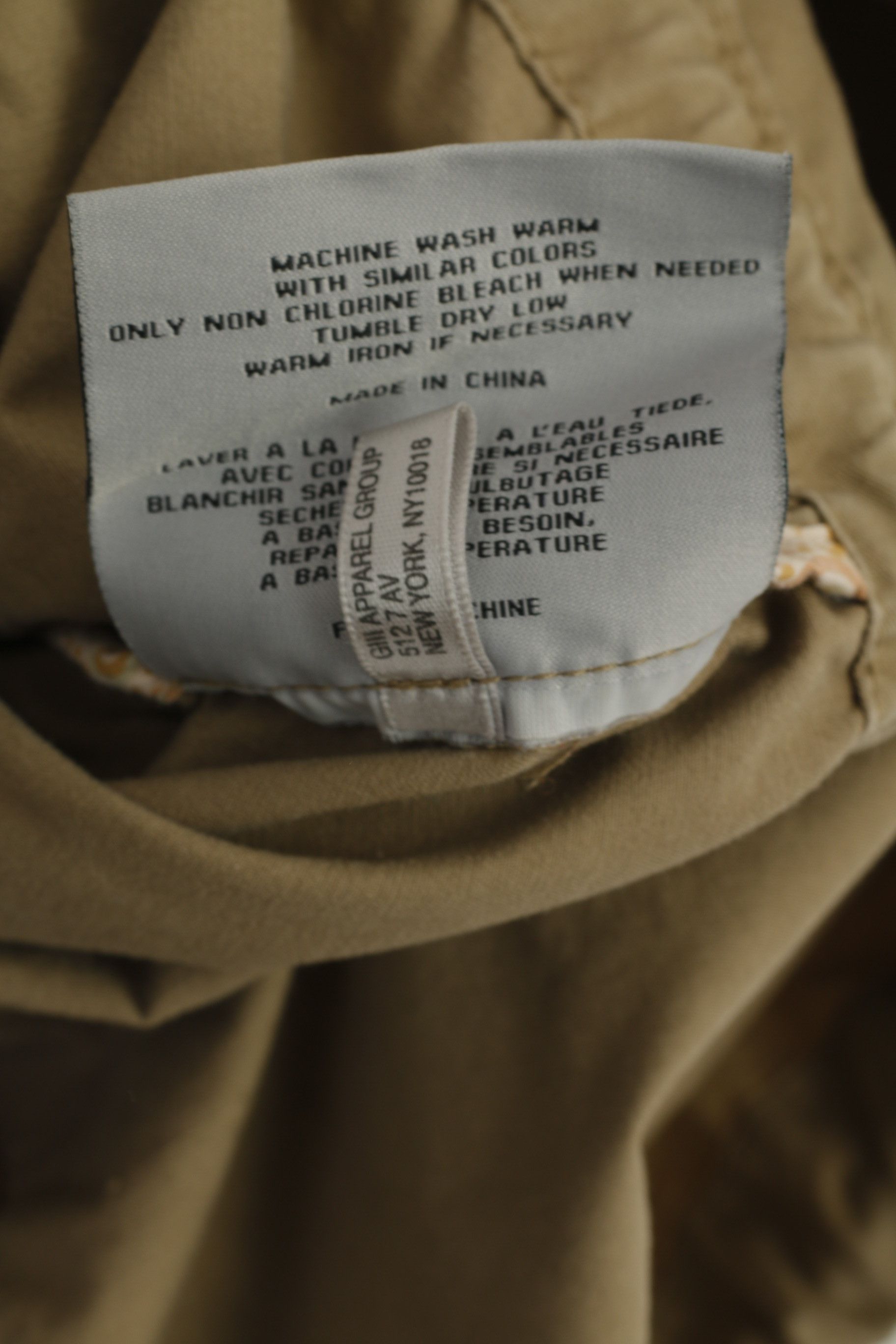 Andrew Marc Andrew Marc New York Women XL Jacket Beige Cotton 7615 Size XL / US 12-14 / IT 48-50 - 5 Thumbnail
