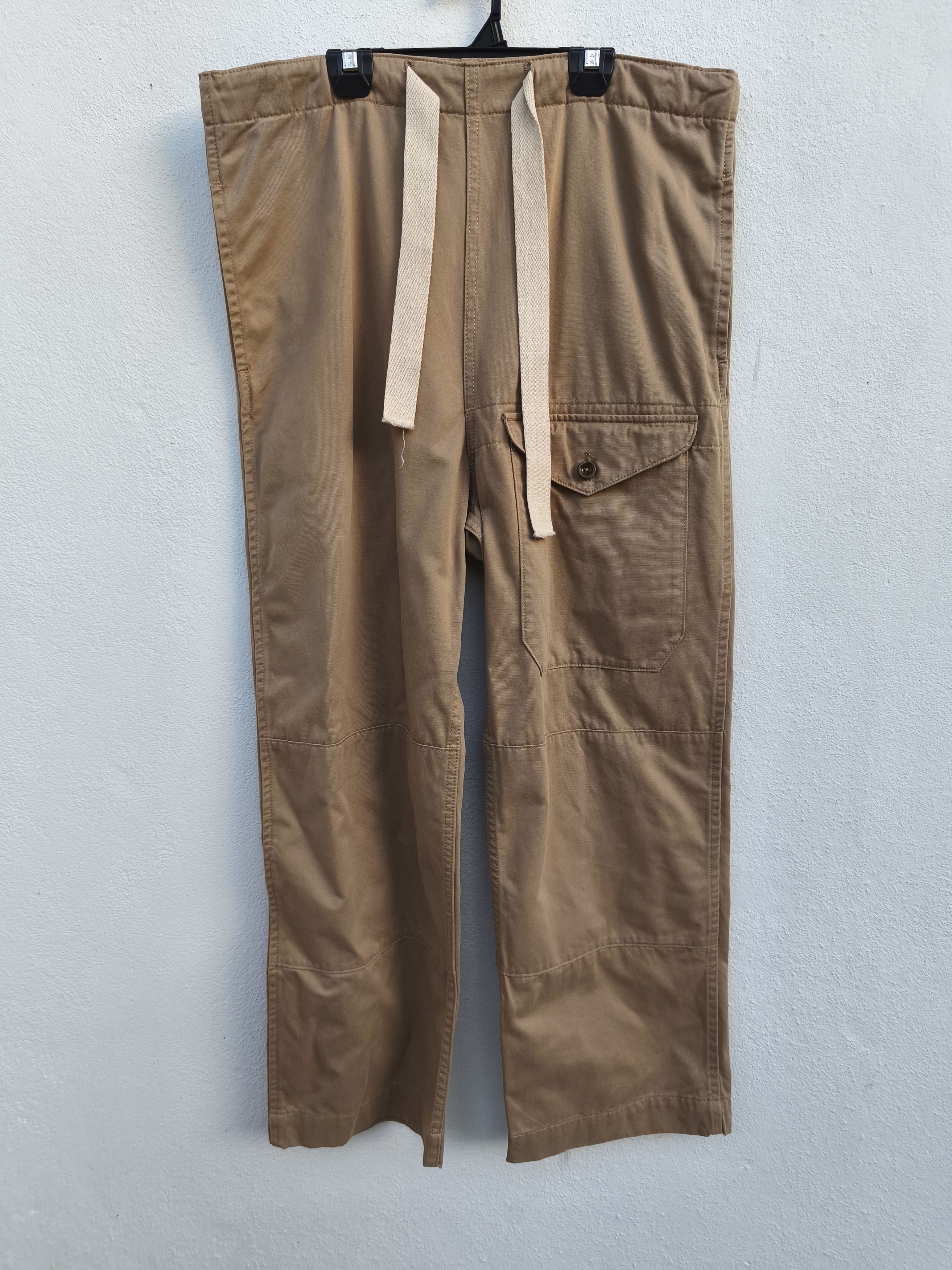 Vintage Vintage 1942 WW2 British Army Windproof Trousers, Drab Baggy Size US 36 / EU 52 - 5 Thumbnail