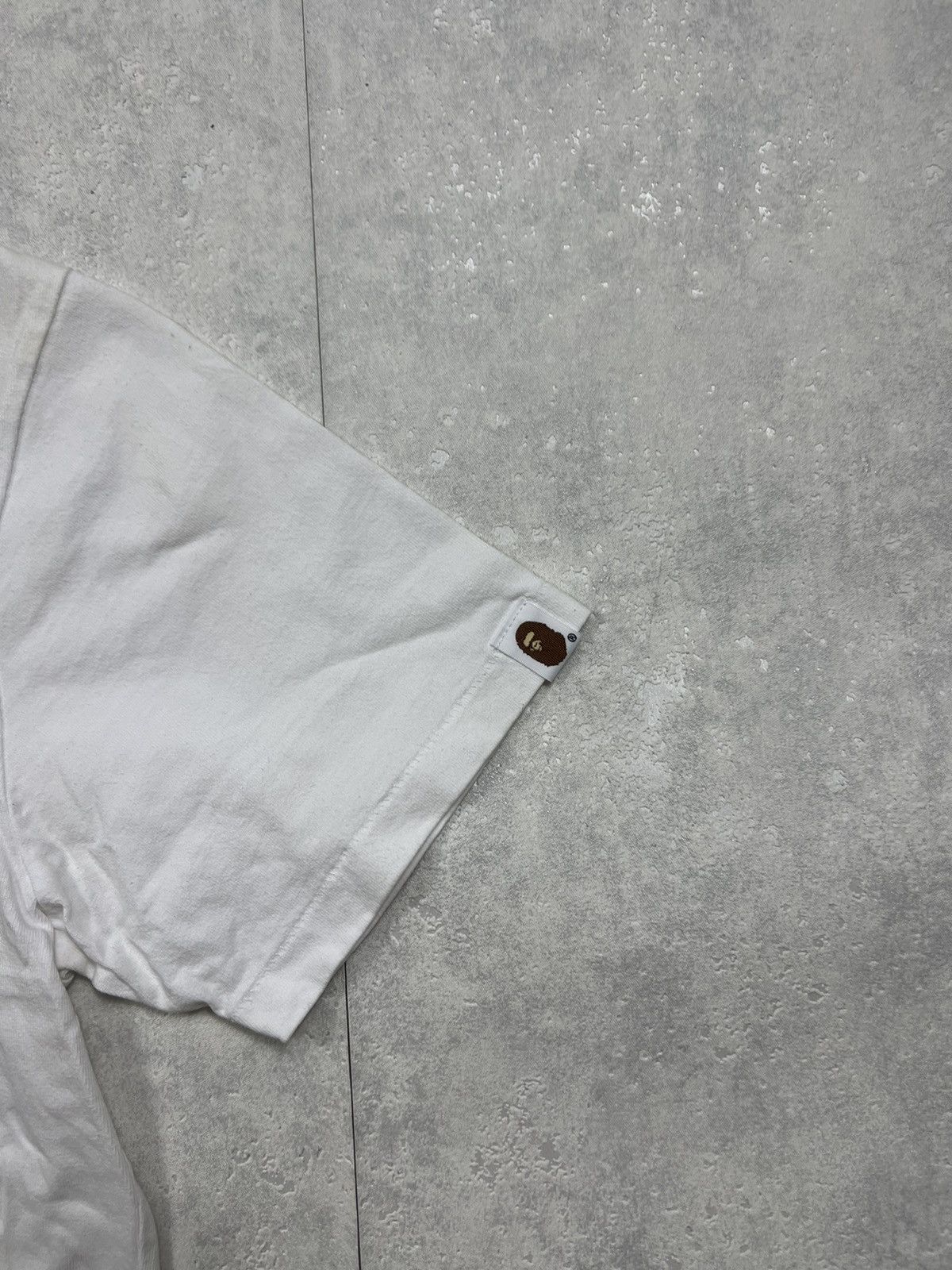 Bape A BATHING APE SPELLOUT LOGO TEE Size S / US 4 / IT 40 - 2 Thumbnail