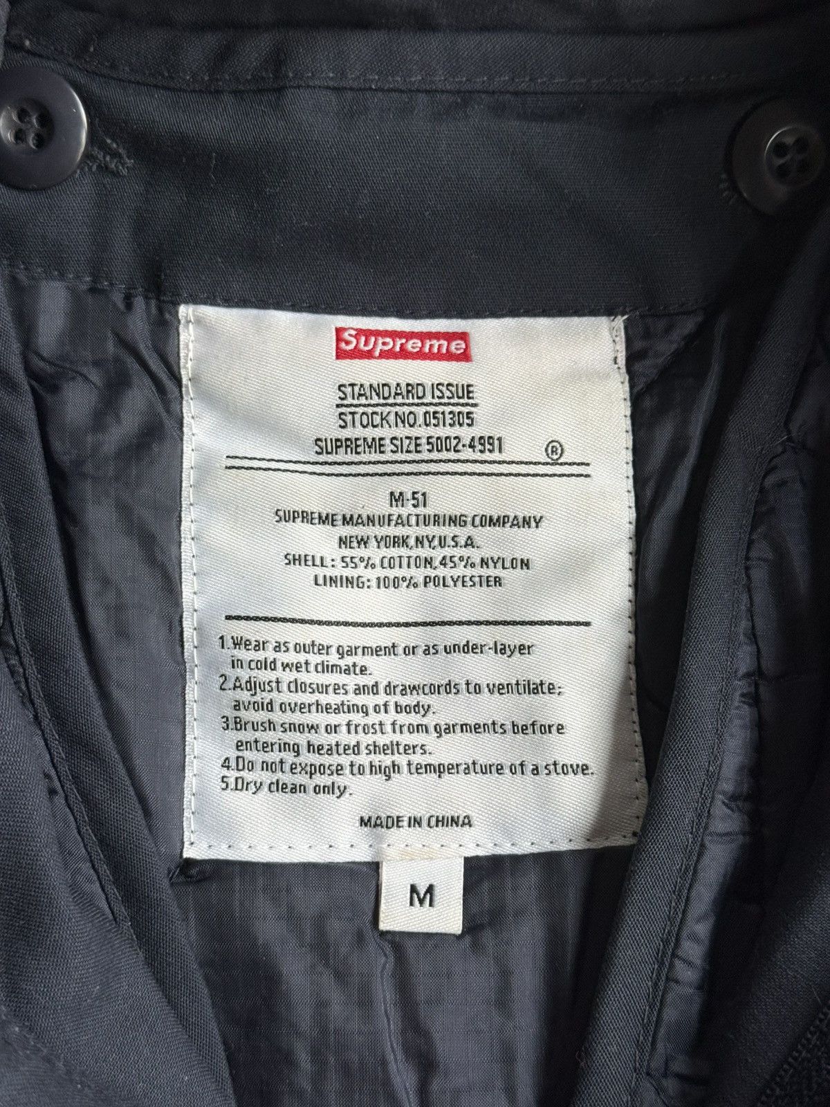 Supreme Supreme Military Parka M51 Mark Gonz Virgin Mary Size US M / EU 48-50 / 2 - 3 Thumbnail
