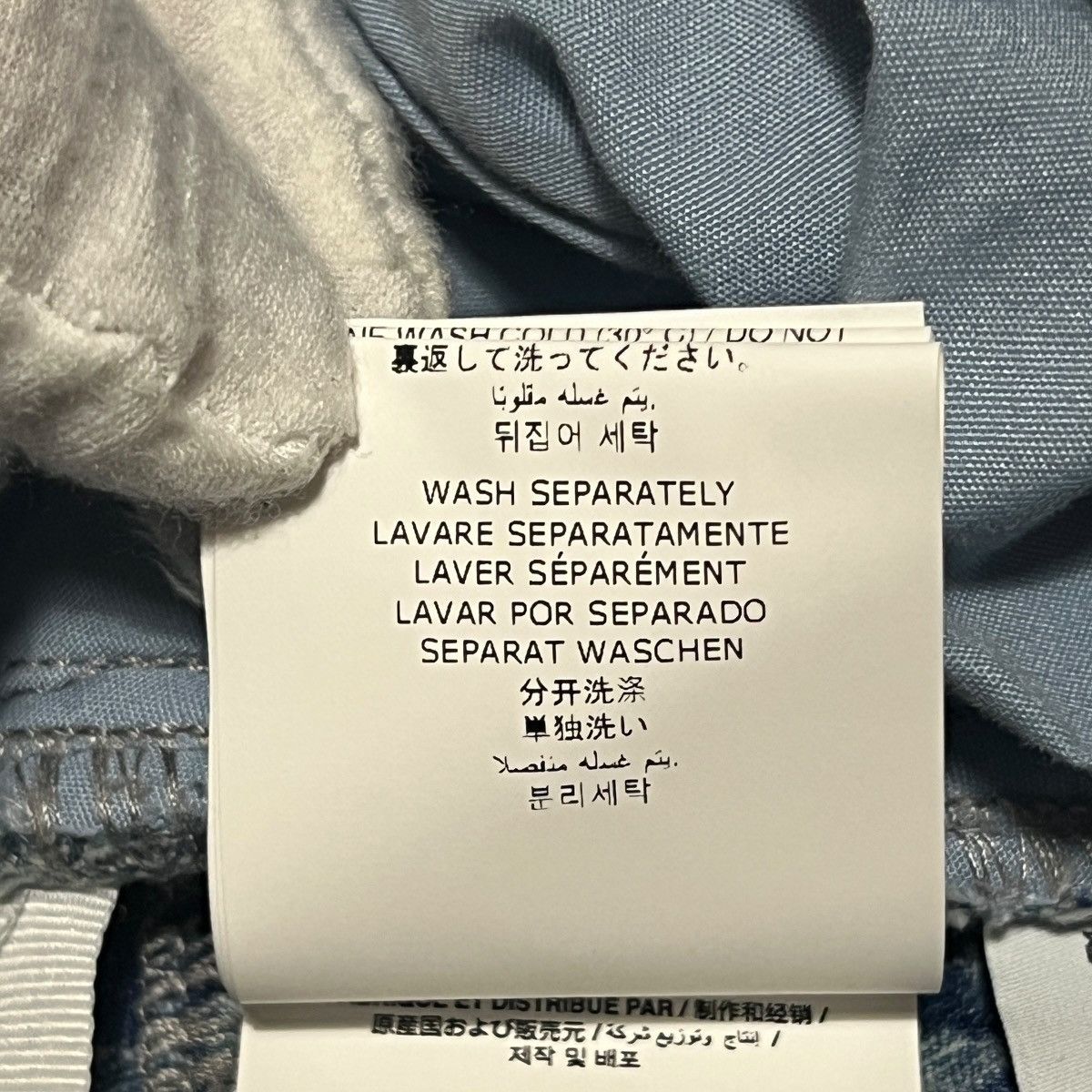Off-White Off White 23SS Flower Embroidery Carpenter Flare Denim Blue Size US 34 / EU 50 - 8 Thumbnail