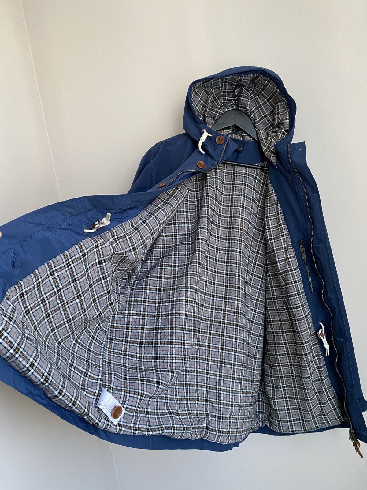 Fred Perry Fred Perry Mountain Parka Jacket Mens L Blue Size US L / EU 52-54 / 3 - 8 Thumbnail