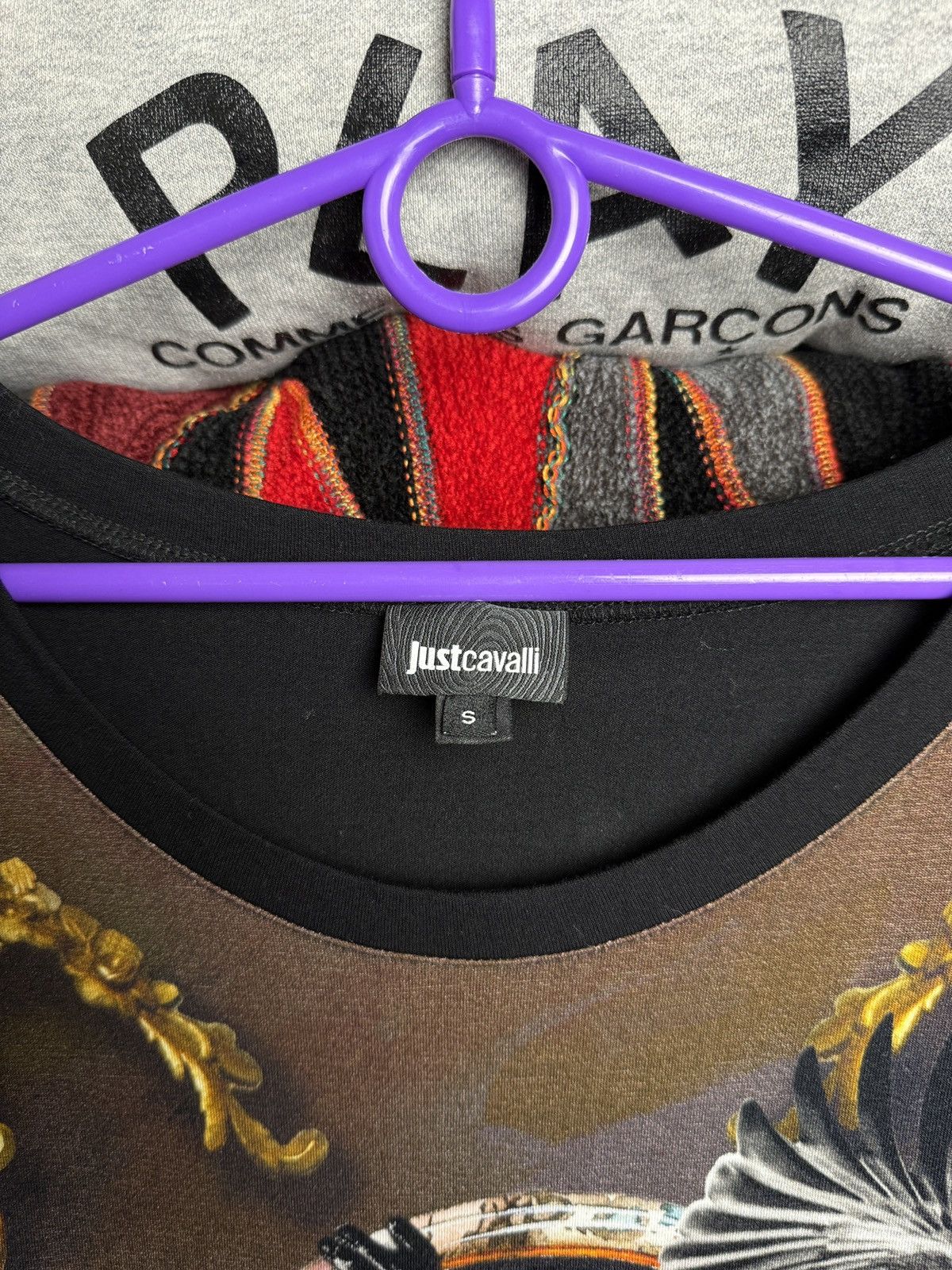 Just Cavalli Just Cavalli Tee T Shirt Over Print Size US S / EU 44-46 / 1 - 8 Thumbnail