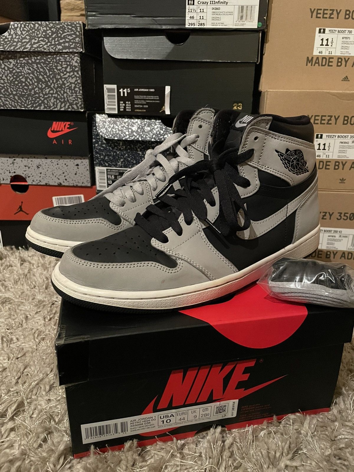 Jordan Brand Jordan 1 Shadow 2.0 Size US 10 / EU 43 - 1 Thumbnail
