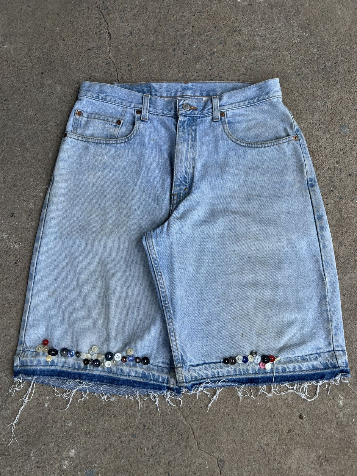 Levi's Vintage 90s Levi's 560 Many Buttons Denim Pants Size US 34 / EU 50 - 1 Thumbnail