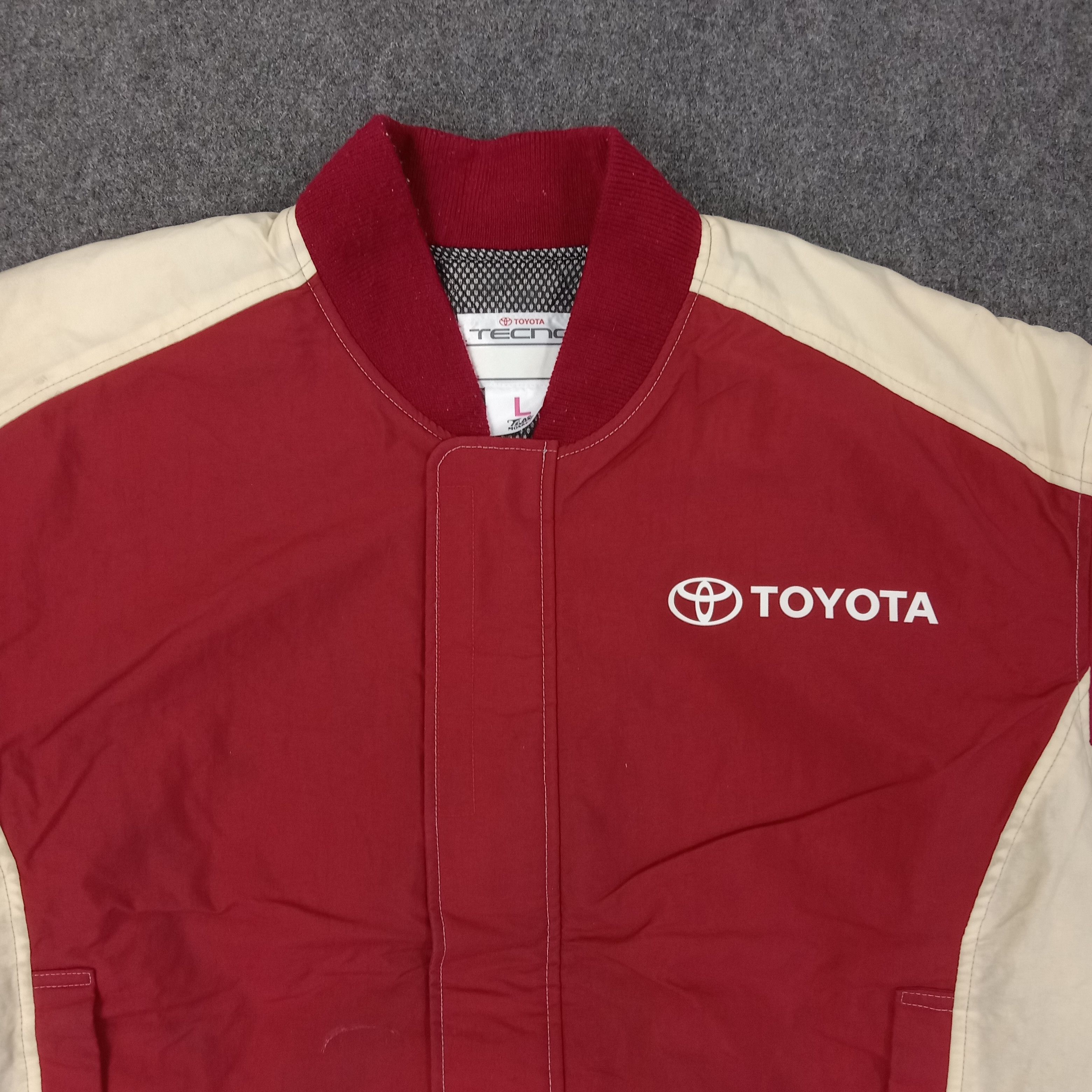 Japanese Brand Toyota Techno Japanese Racing Team Bombers Jacket C240N18 Size US XXL / EU 58 / 5 - 4 Thumbnail