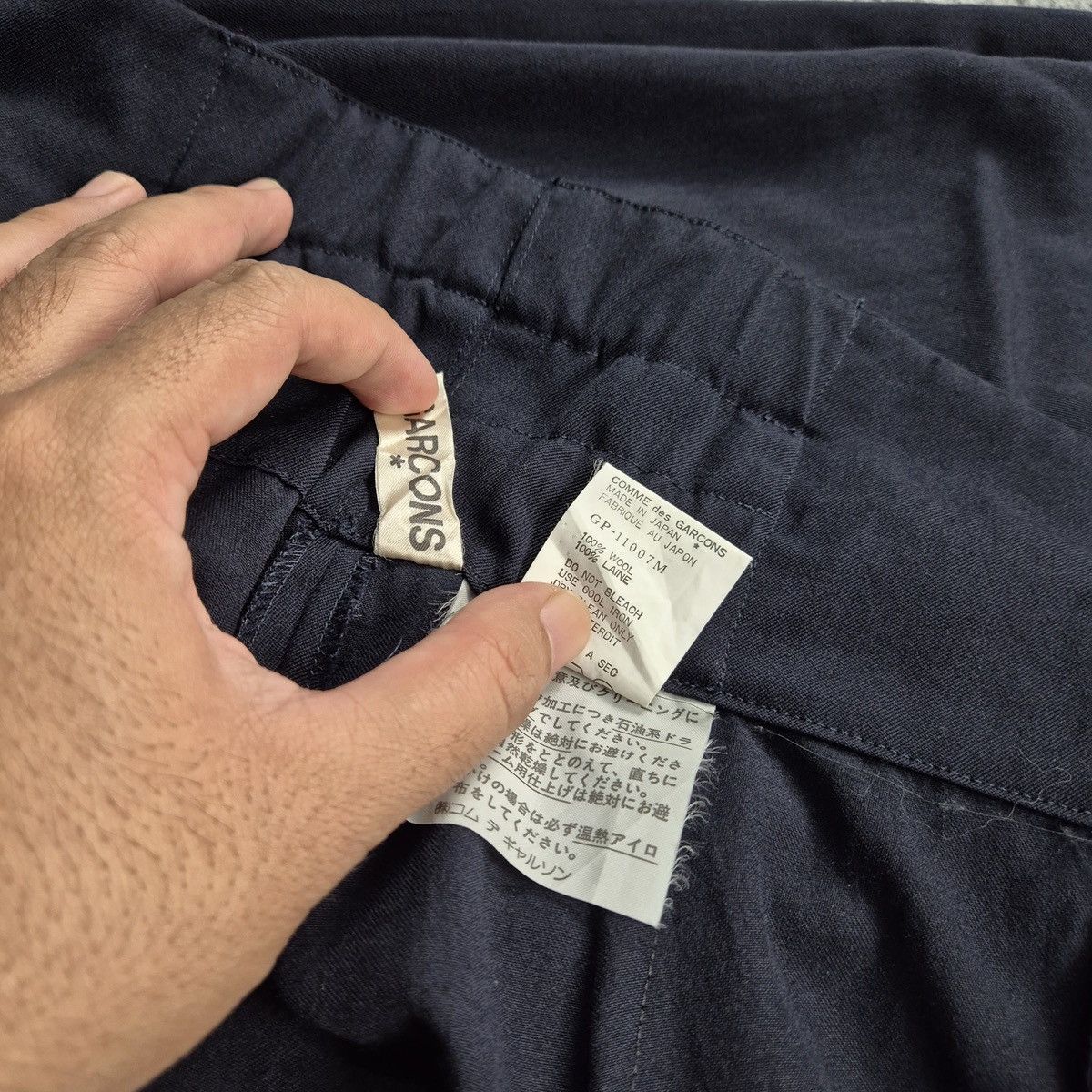 Comme des Garcons Vintage 80s Comme des garcons wooll pants Size US 29 - 10 Thumbnail